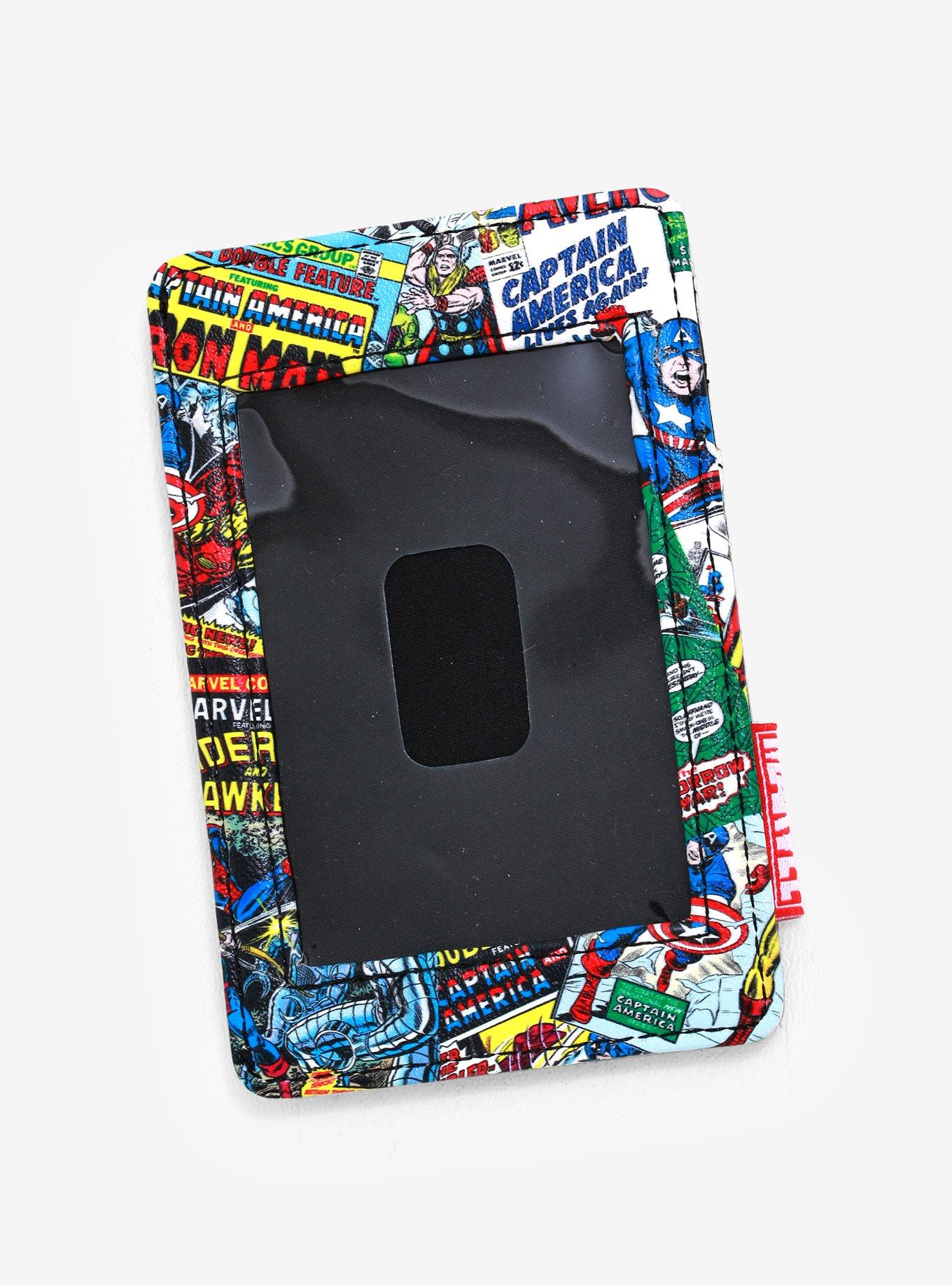 Loungefly Marvel Vintage Comics Cardholder - BoxLunch Exclusive, , alternate