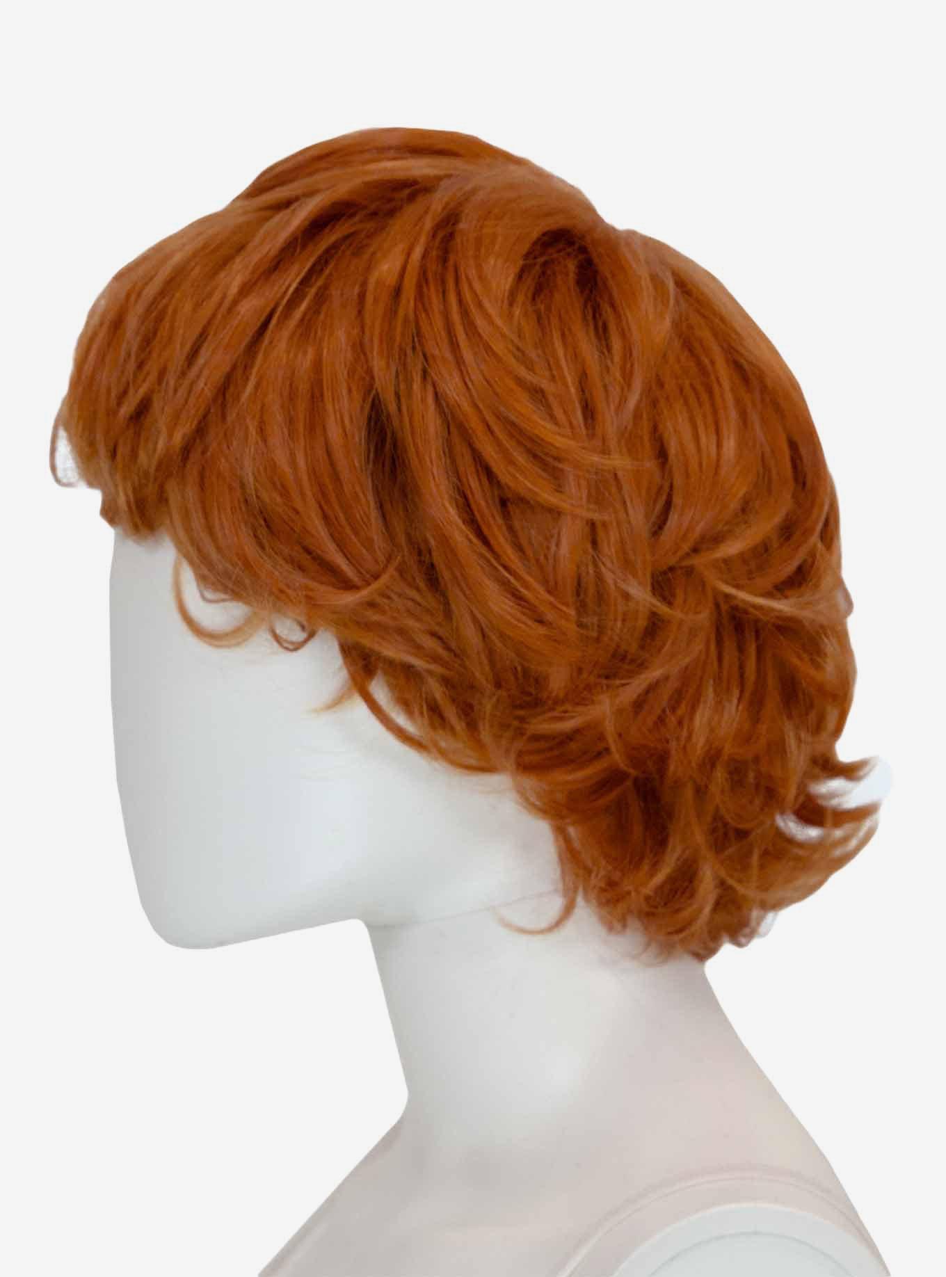 Epic Cosplay Aion Autumn Orange Mix Short Wavy Wig, , alternate