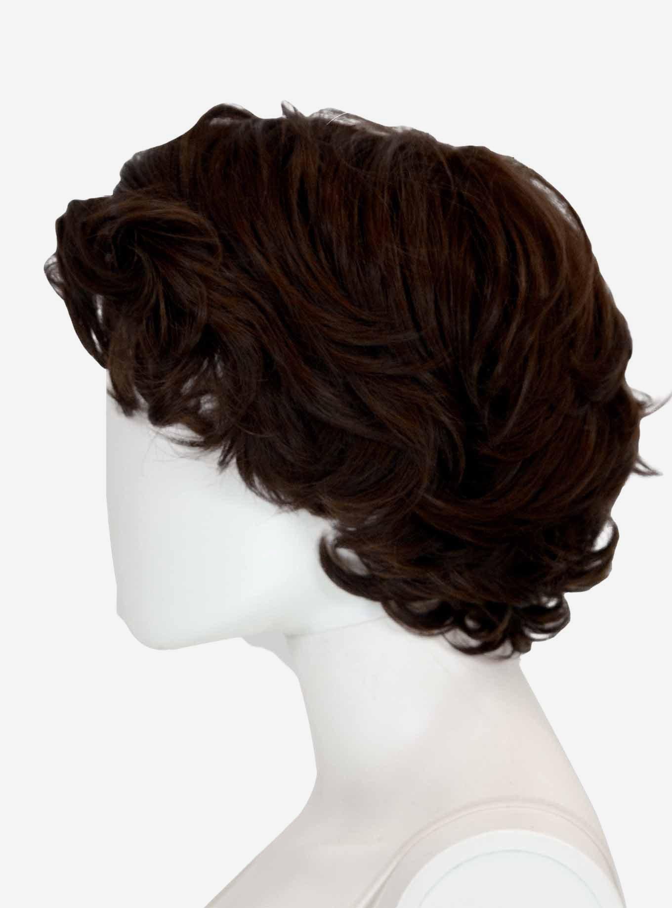 Epic Cosplay Aion Dark Brown Short Wavy Wig, , alternate