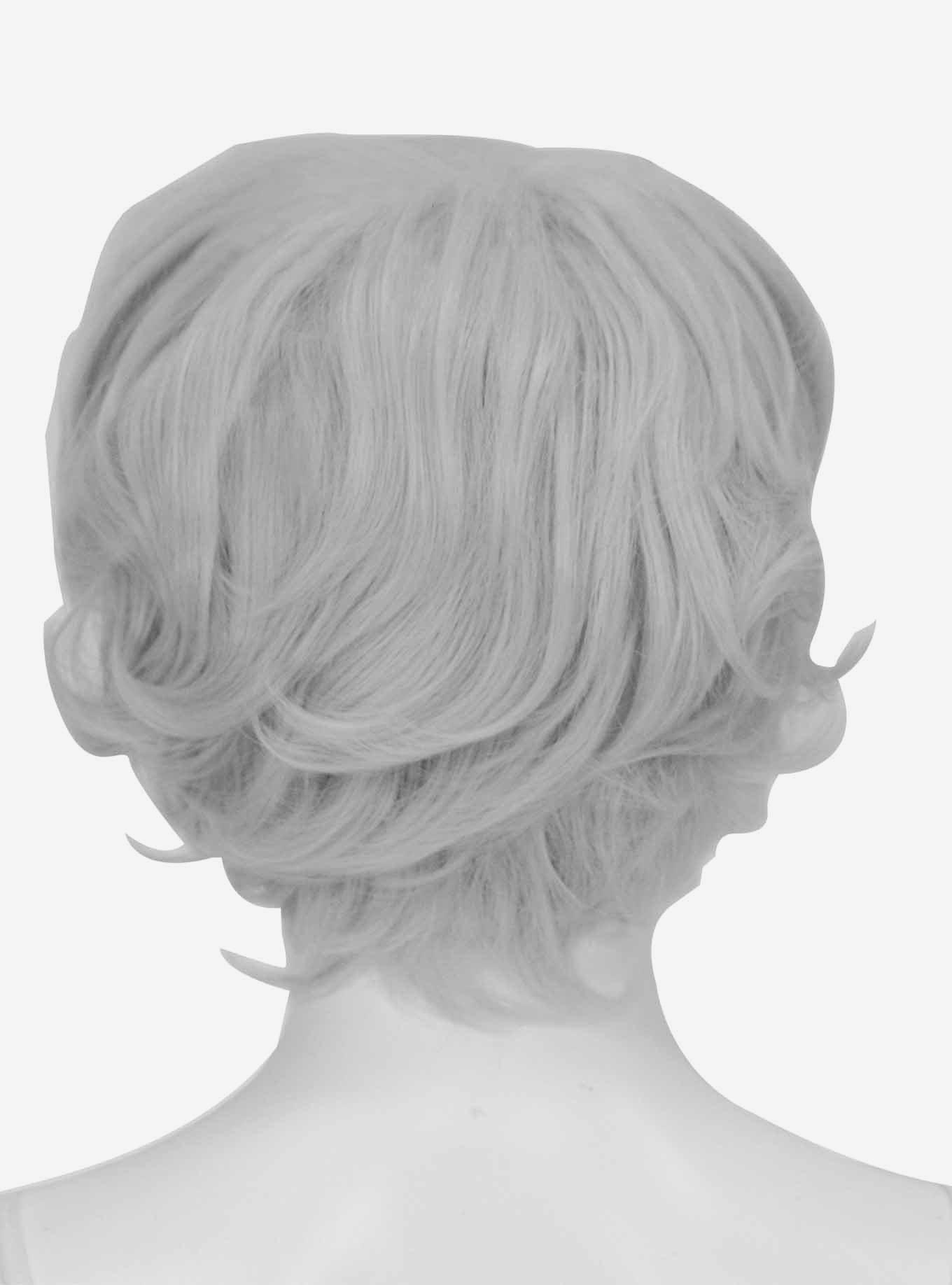 Epic Cosplay Aion Silvery Grey Short Wavy Wig, , alternate