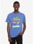 Super7 Universal Monsters X Garbage Pail Kids Creature From The Black Lagoon Mashup T-Shirt, BLACK, alternate