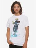 Disney Kingdom Hearts 3 Watercolor Paopu T-Shirt, WHITE, alternate