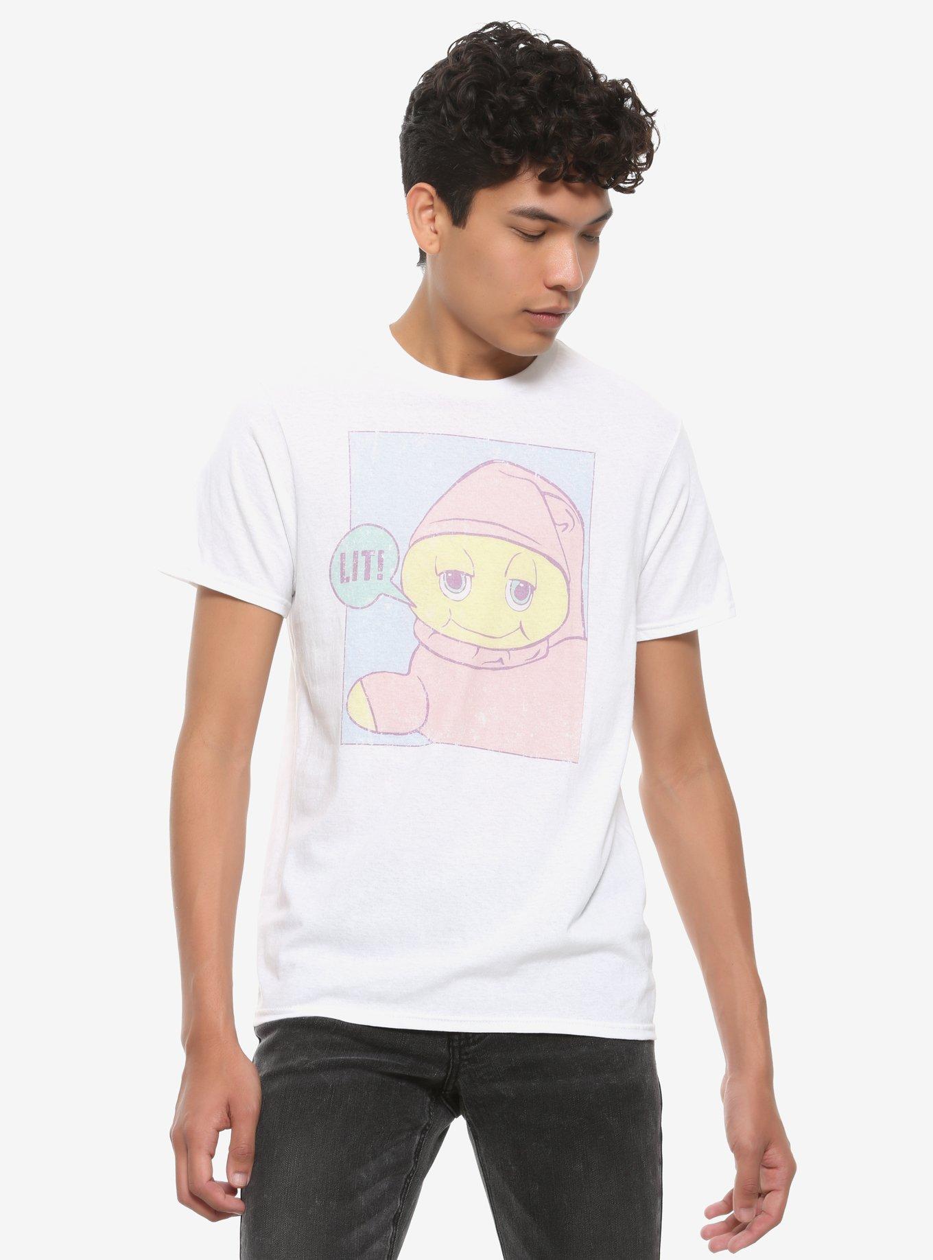 Glo Worm Lit T-Shirt, WHITE, alternate