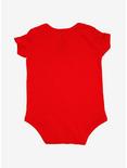 Elf Smiling's My Favorite Infant Bodysuit, RED, alternate