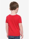 Elf Christmas Cheer Toddler T-Shirt, RED, alternate