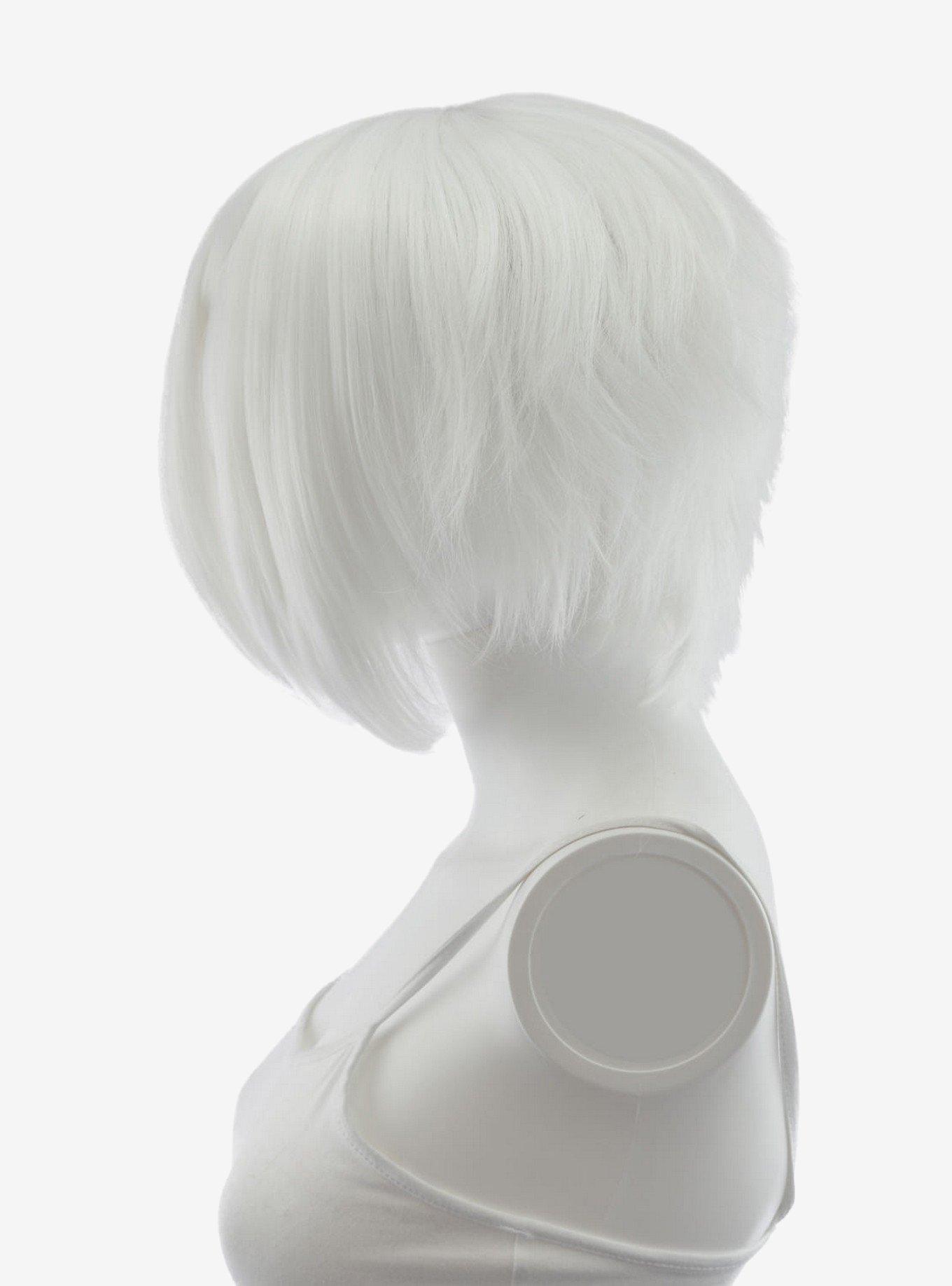 Epic Cosplay Aphrodite Classic White Long Bang Layered Short Wig, , alternate