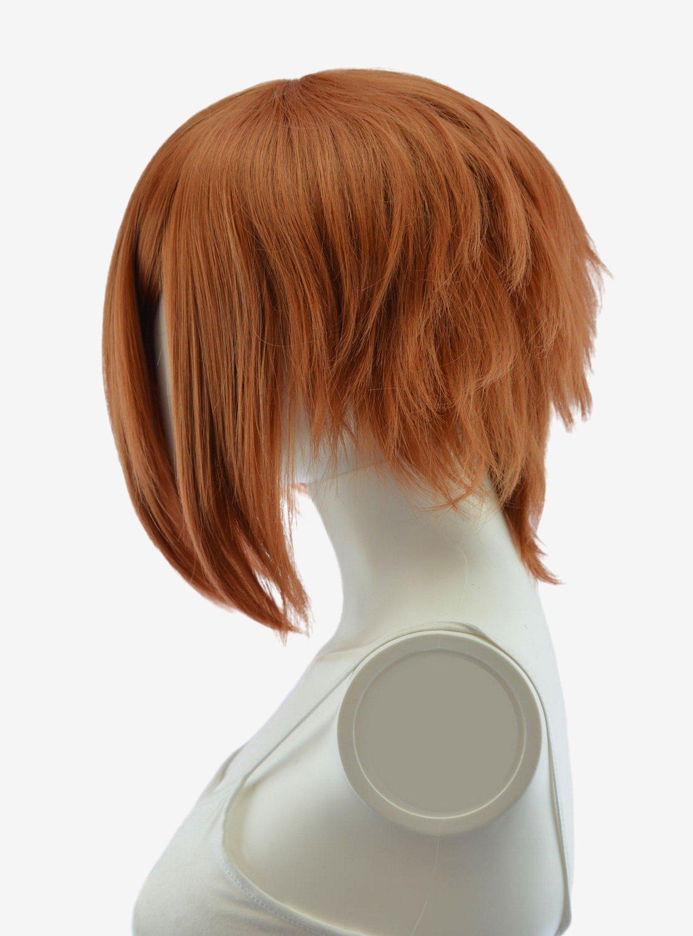 Epic Cosplay Aphrodite Cocoa Brown Long Bang Layered Short Wig, , alternate