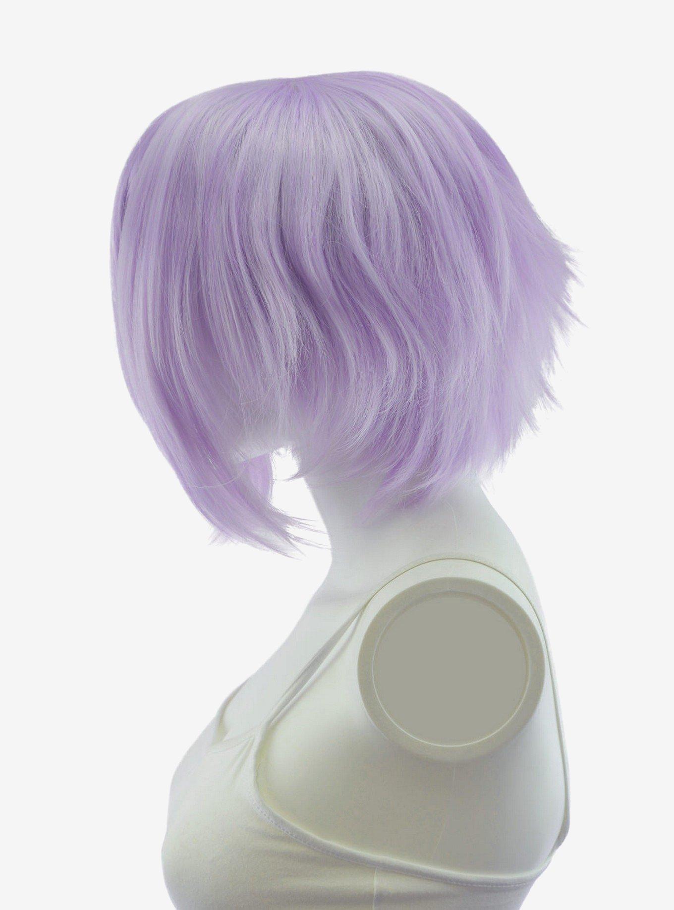 Epic Cosplay Aphrodite Fusion Vanilla Purple Long Bang Layered Short Wig, , alternate