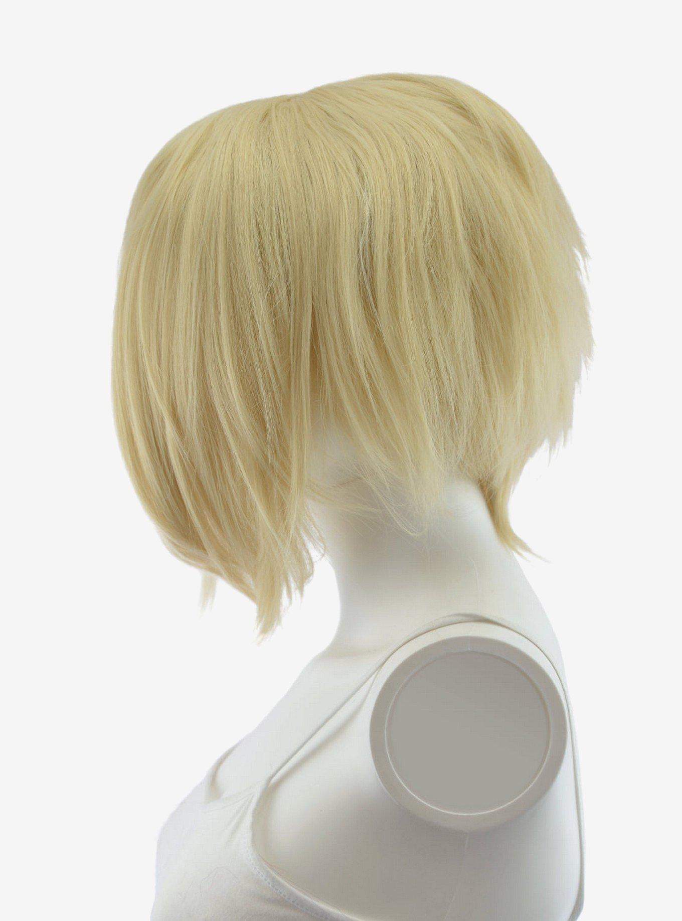 Epic Cosplay Aphrodite Natural Blonde Long Bang Layered Short Wig, , hi-res