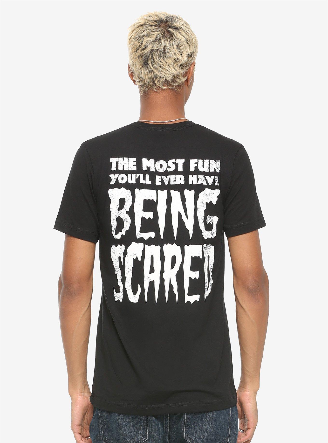 Fright-Rags Creepshow Scared T-Shirt, BLACK, alternate