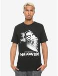 Fright-Rags Halloween Black & White Knife T-Shirt, BLACK, alternate