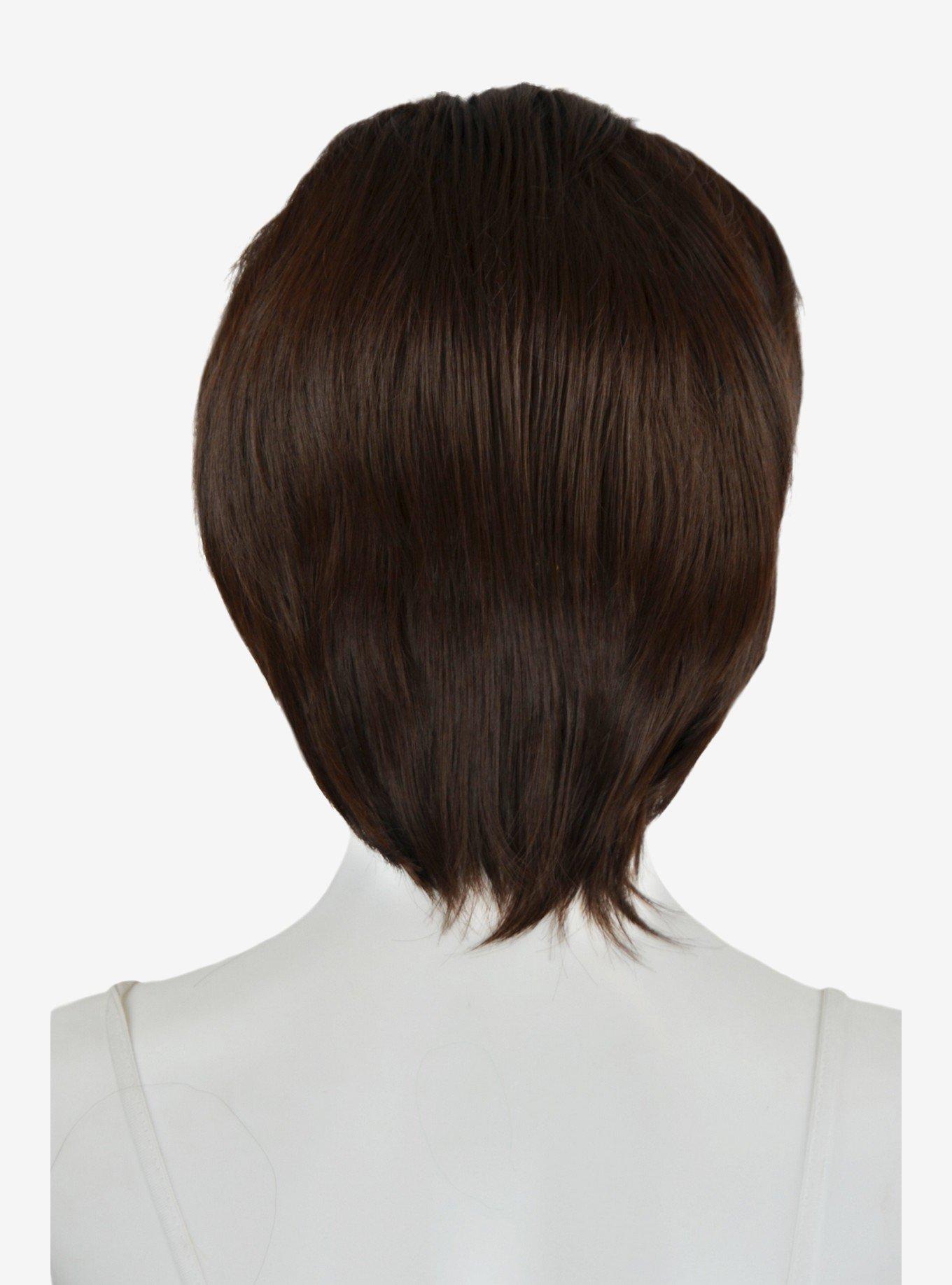 Epic Cosplay Atlas Multipart Dark Brown Short Wig, , alternate
