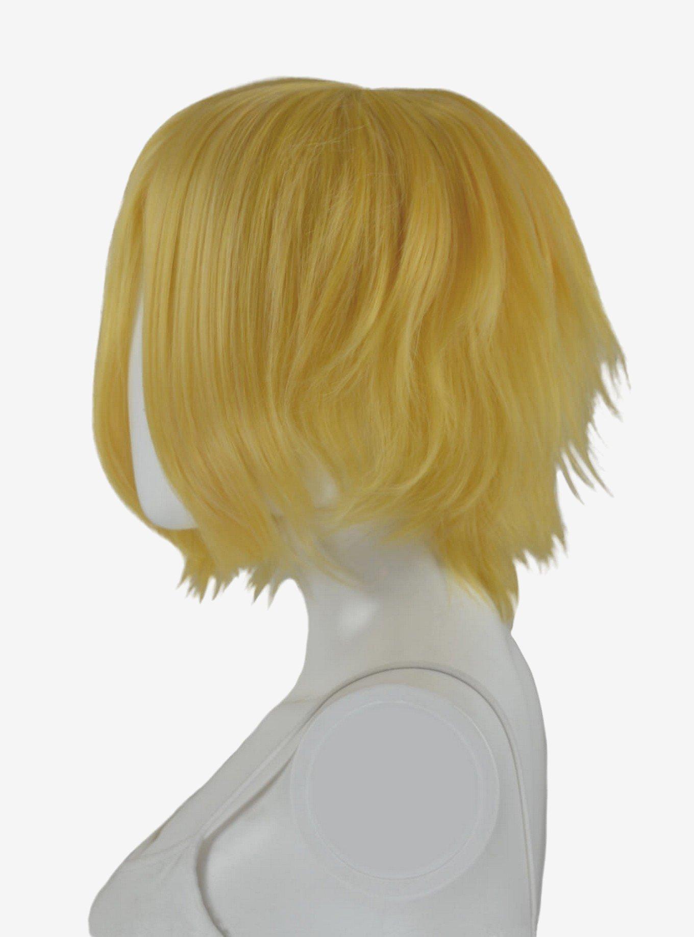 Epic Cosplay Aphrodite Rich Butterscotch Blonde Long Bang Layered Short Wig, , alternate