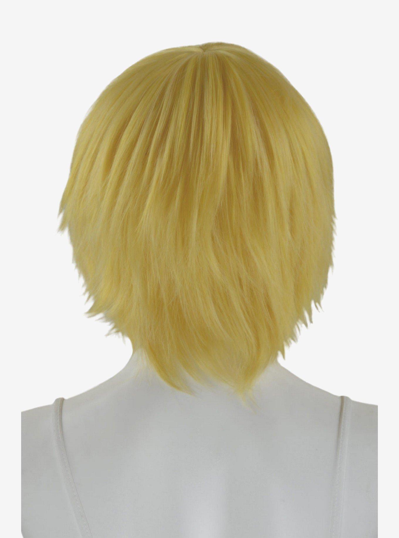 Epic Cosplay Aphrodite Rich Butterscotch Blonde Long Bang Layered Short Wig, , alternate