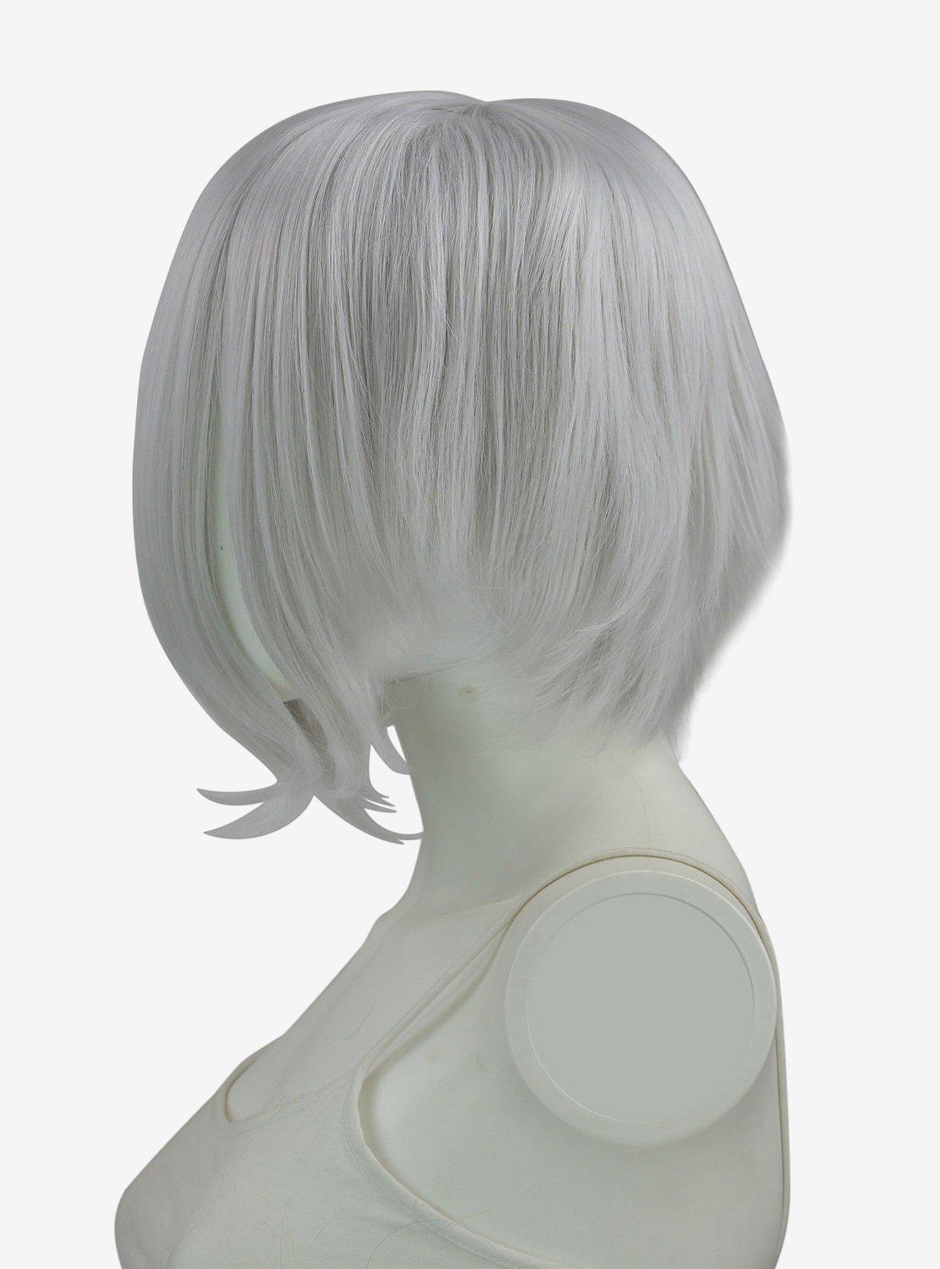 Epic Cosplay Aphrodite Silvery Grey Long Bang Layered Short Wig, , hi-res