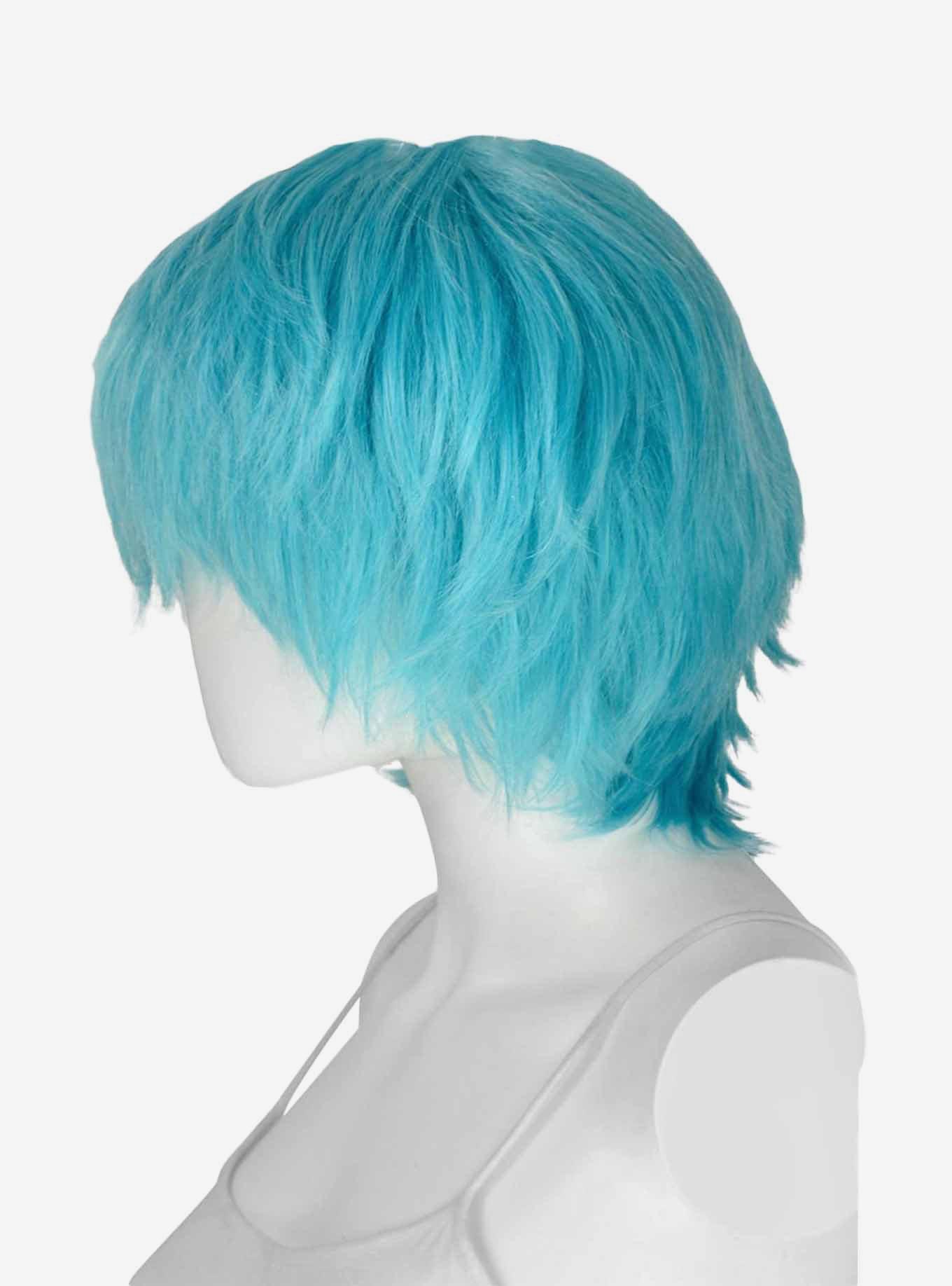 Epic Cosplay Apollo Anime Blue Mix Shaggy Wig for Spiking , , hi-res