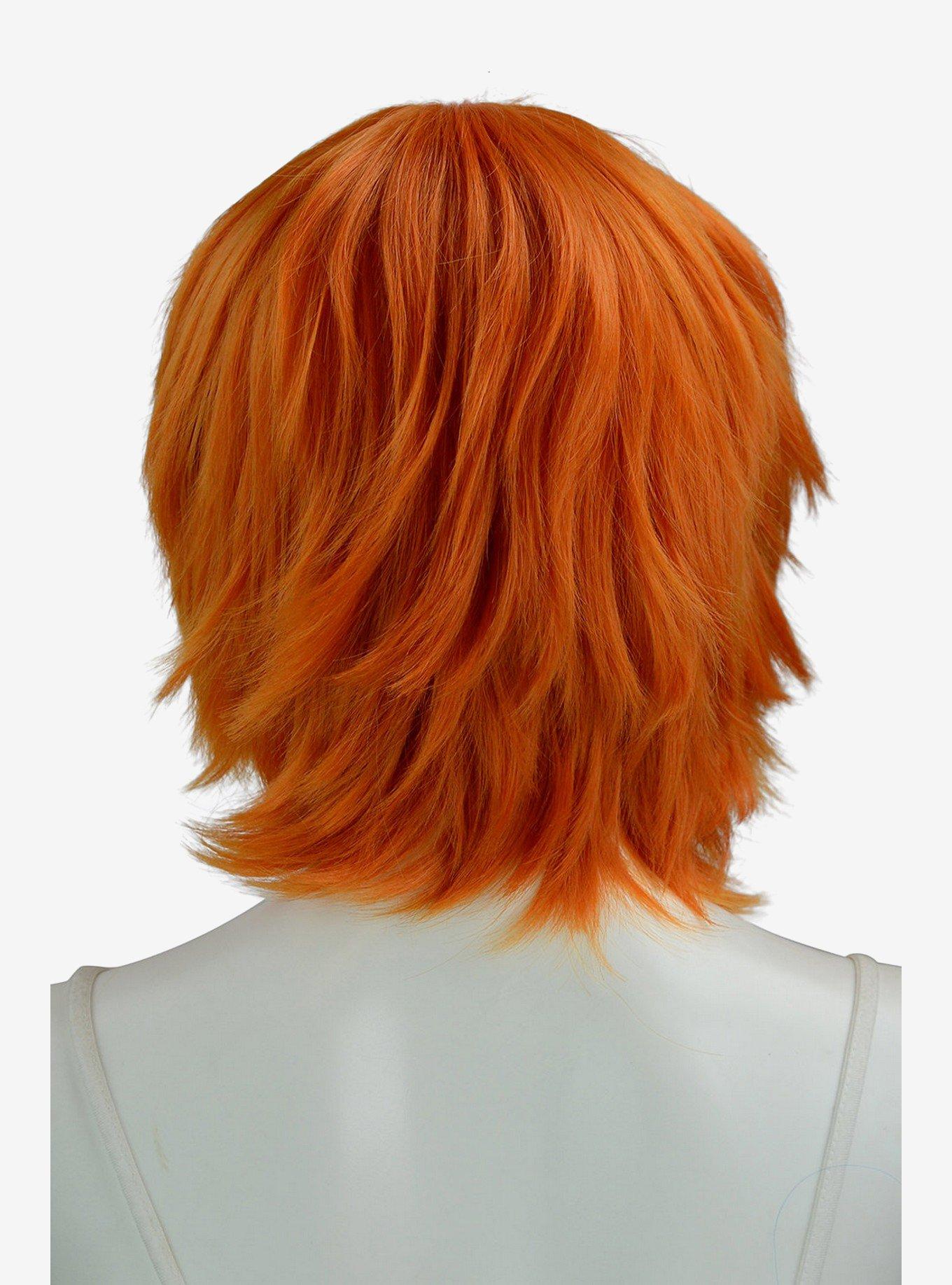 Epic Cosplay Apollo Autumn Orange Shaggy Wig for Spiking , , alternate