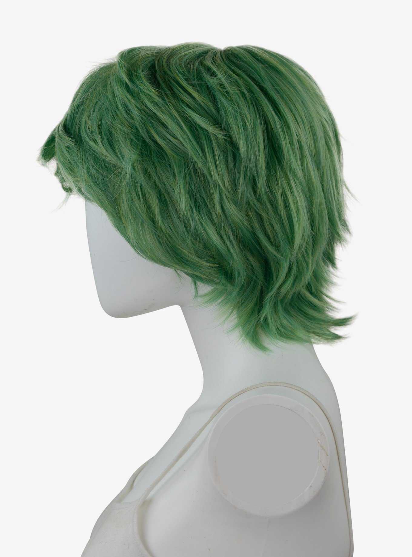 Epic Cosplay Apollo Clover Green Shaggy Wig for Spiking , , hi-res