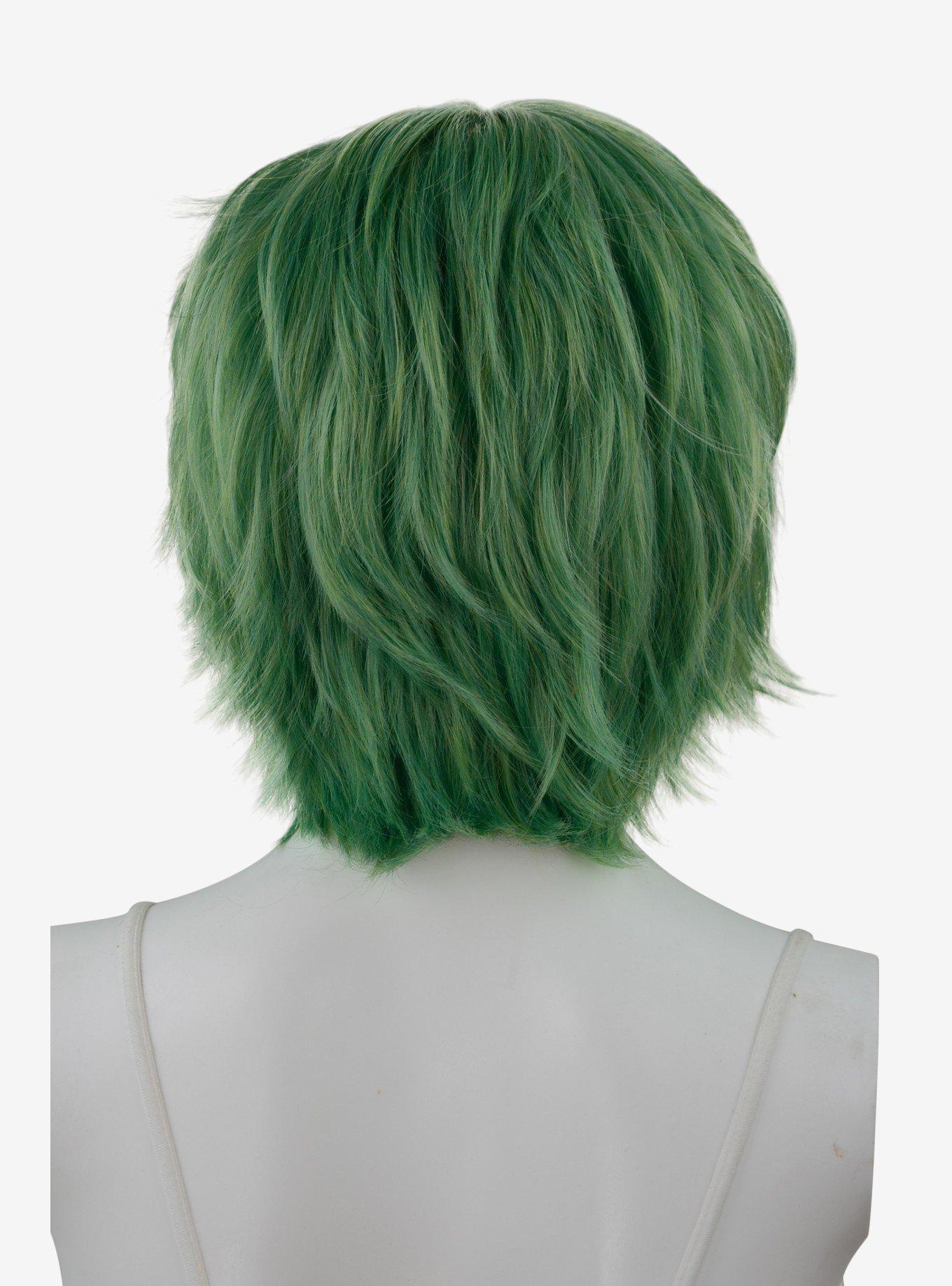 Epic Cosplay Apollo Clover Green Shaggy Wig for Spiking 