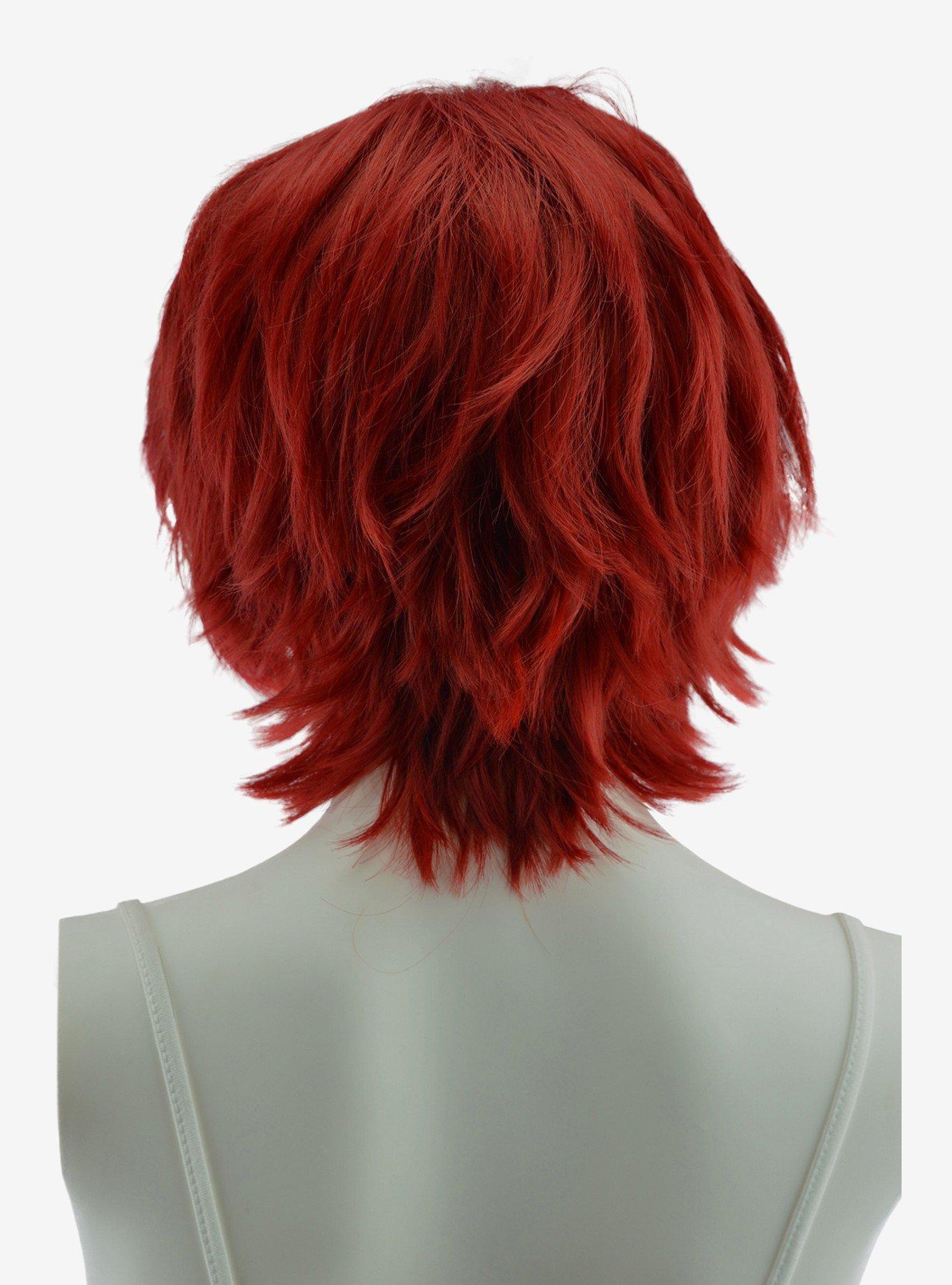 Epic Cosplay Apollo Dark Red Shaggy Wig for Spiking , , alternate