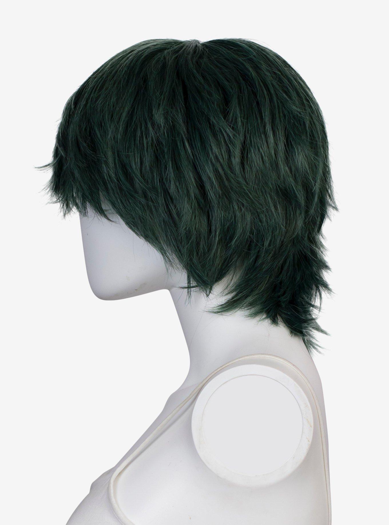 Epic Cosplay Apollo Forest Green Mix Shaggy Wig for Spiking , , hi-res