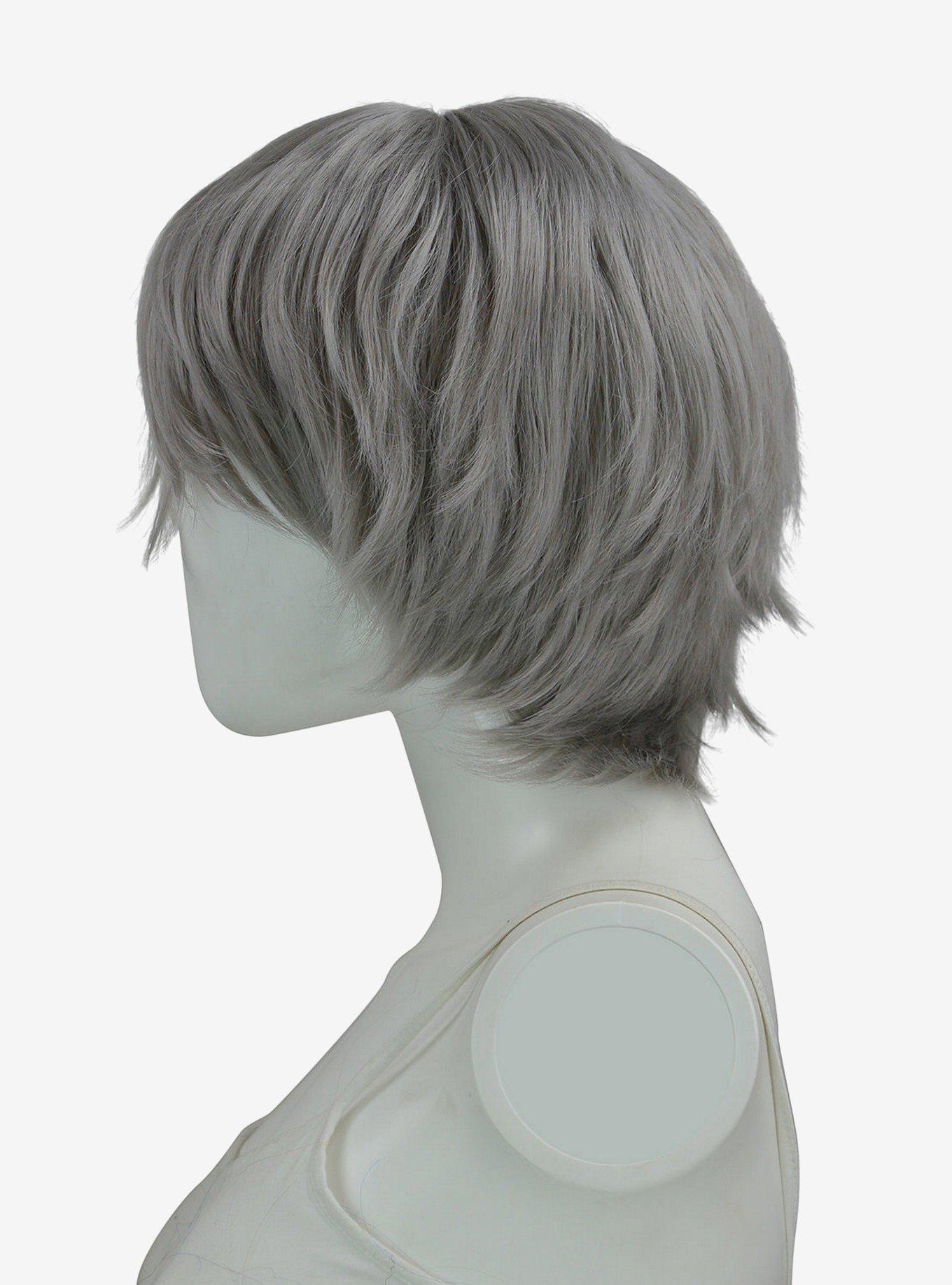 Epic Cosplay Apollo Gunmetal Grey Shaggy Wig for Spiking , , hi-res