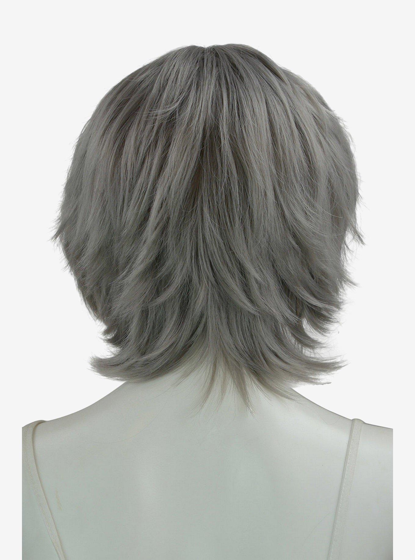 Epic Cosplay Apollo Gunmetal Grey Shaggy Wig for Spiking , , alternate