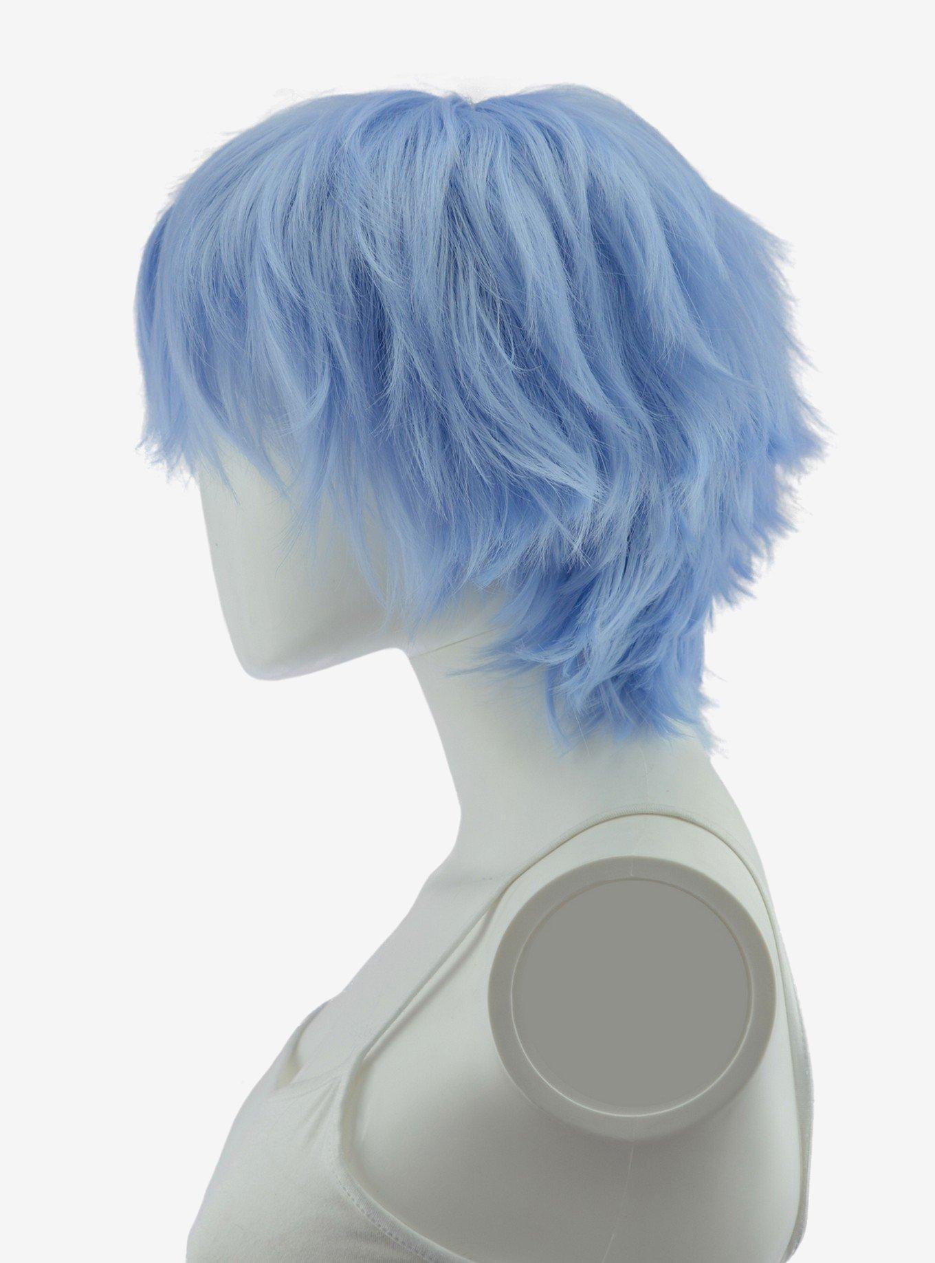 Epic Cosplay Apollo Ice Blue Shaggy Wig for Spiking, , alternate