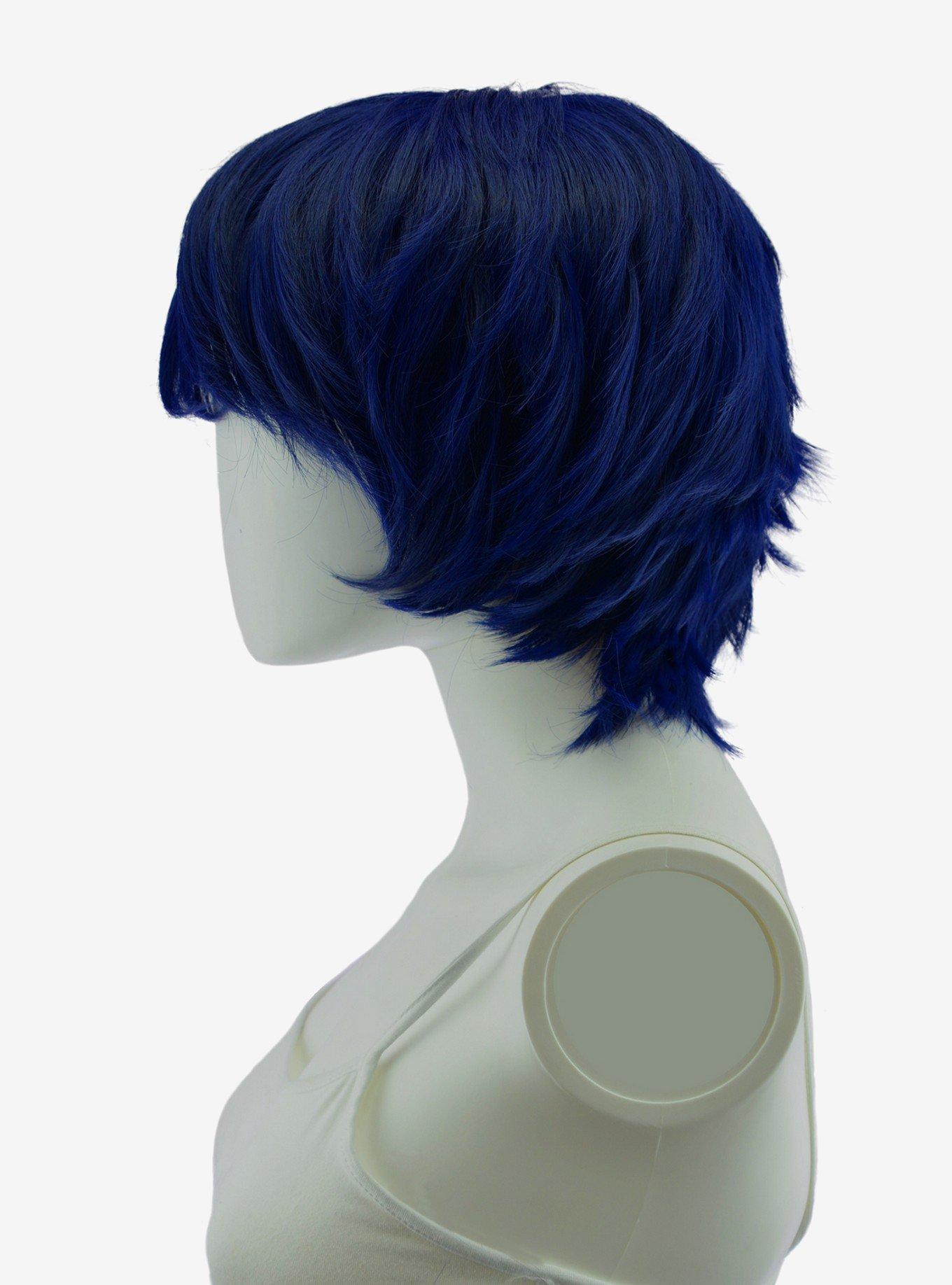 Epic Cosplay Apollo Midnight Blue Shaggy Wig for Spiking , , hi-res