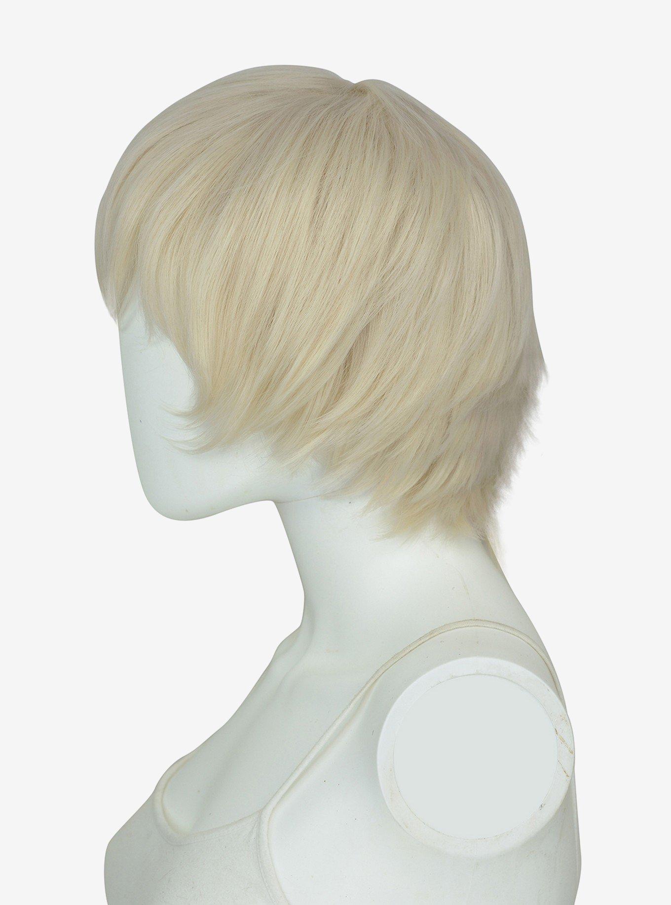 Epic Cosplay Apollo Platinum Blonde Shaggy Wig for Spiking, , alternate