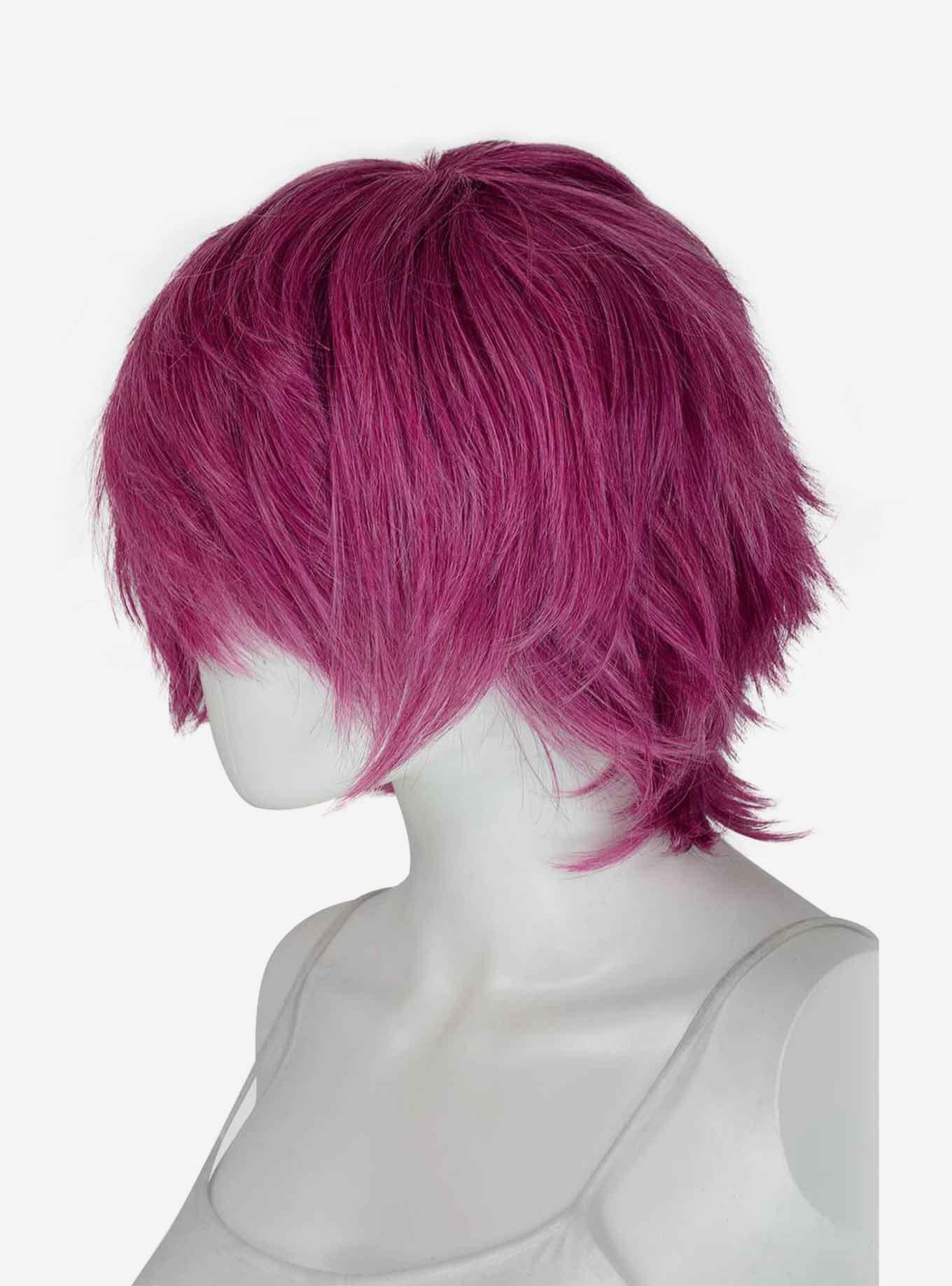 Epic Cosplay Apollo Raspberry Pink Mix Shaggy Wig for Spiking , , hi-res