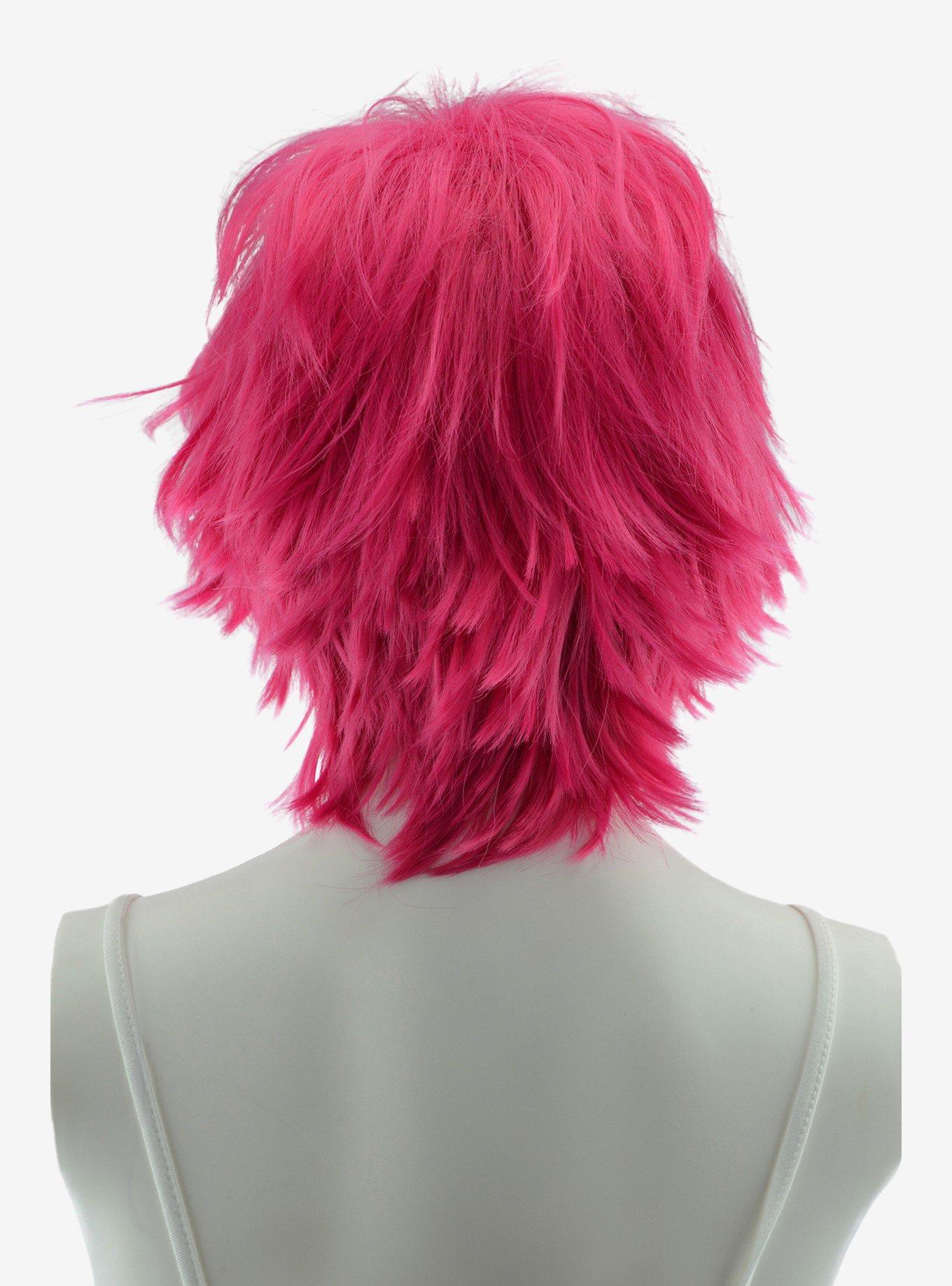 Epic Cosplay Apollo Raspberry Pink Shaggy Wig for Spiking , , alternate