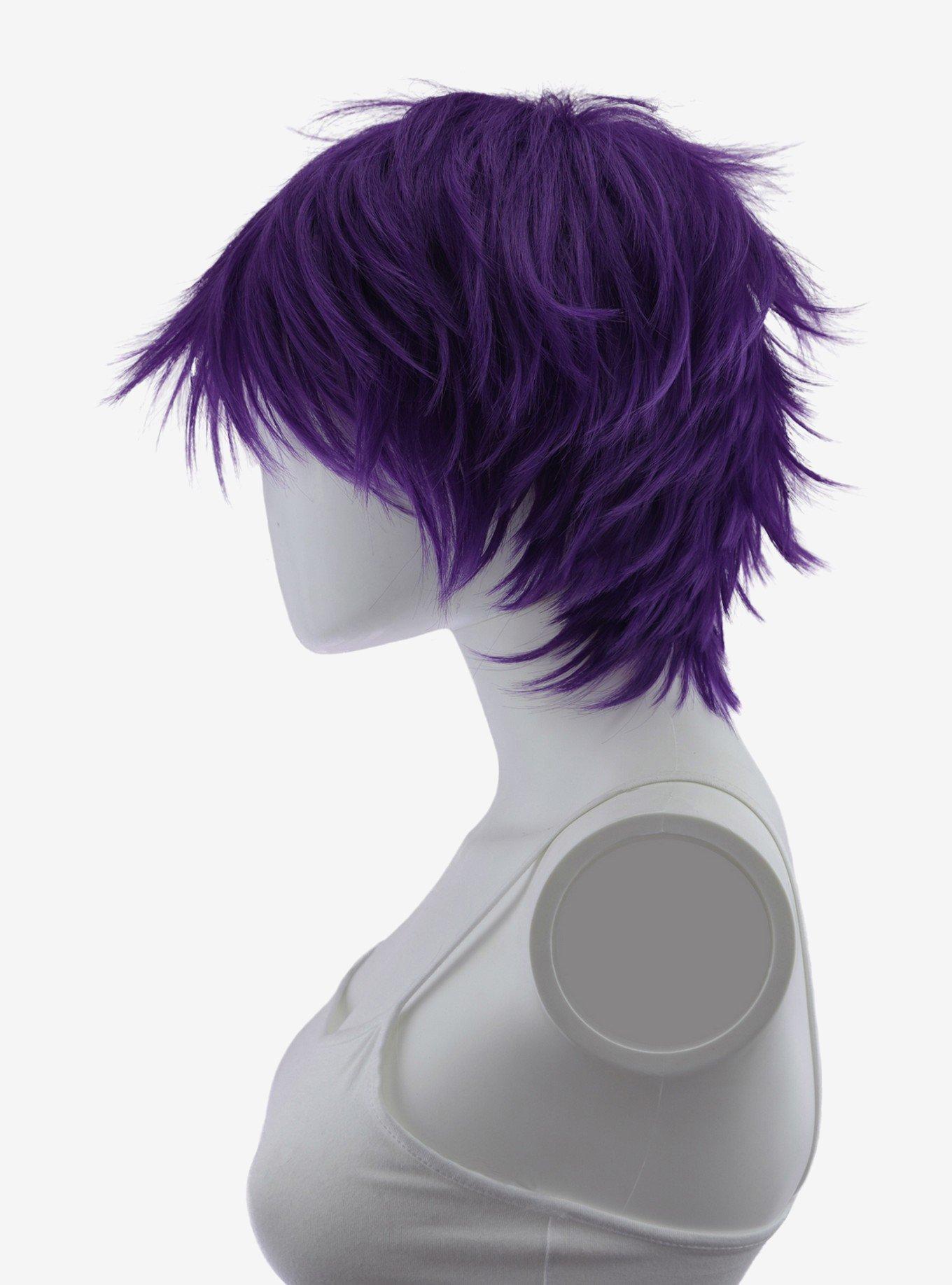 Epic Cosplay Apollo Royal Purple Shaggy Wig for Spiking 