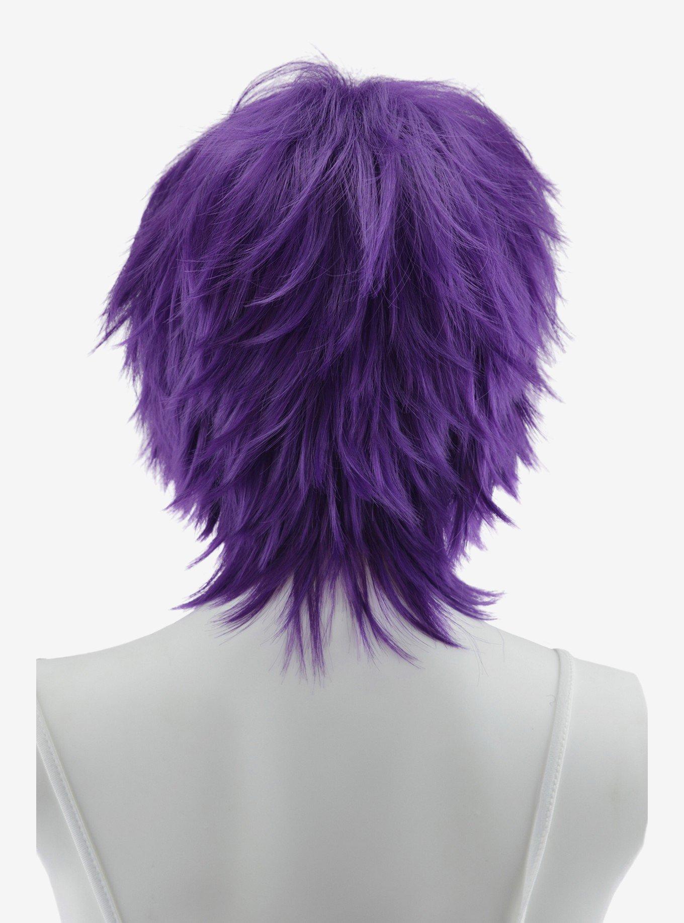 Epic Cosplay Apollo Royal Purple Shaggy Wig for Spiking , , alternate