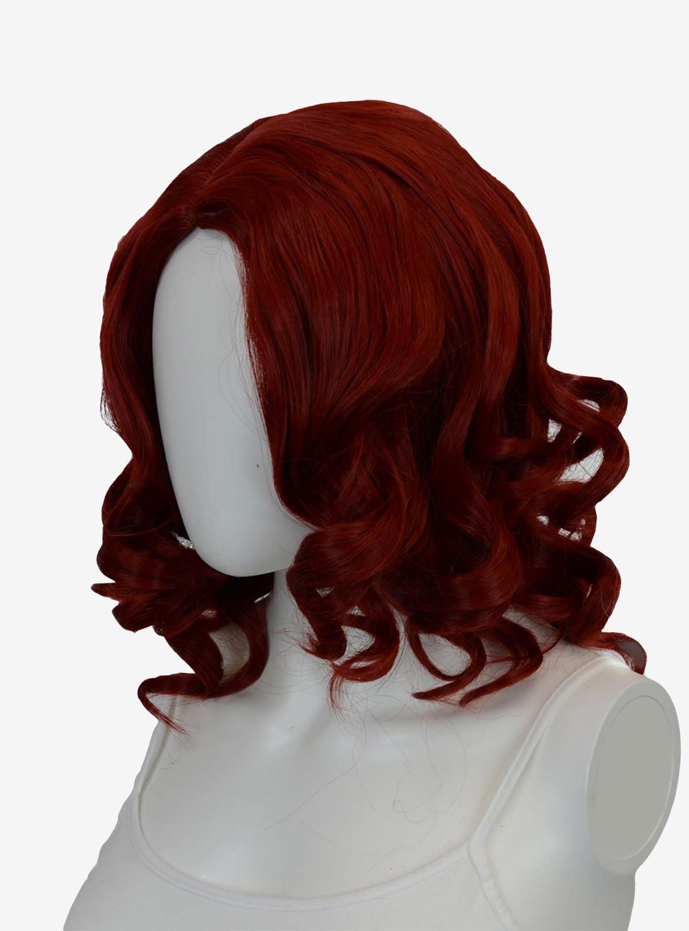 Epic Cosplay Dark Red Short Curly Wig, , alternate