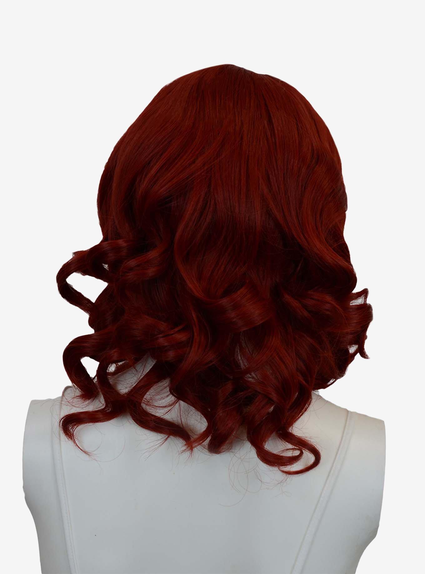 Epic Cosplay Dark Red Short Curly Wig, , alternate