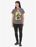 Her Universe DC Comics Birds Of Prey Black Canary Poster Cutout Neck Girls T-Shirt, MULTI, alternate