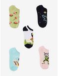 Disney The Princess and the Frog Tiana & Ray Ankle Sock Set, , alternate