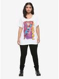 Marvel Captain Marvel Comic Flight Girls T-Shirt Plus Size, MULTI, alternate