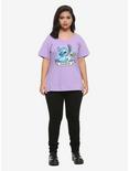 Disney Lilo & Stitch Ohana Tattoo Art Girls T-Shirt Plus Size, MULTI, alternate