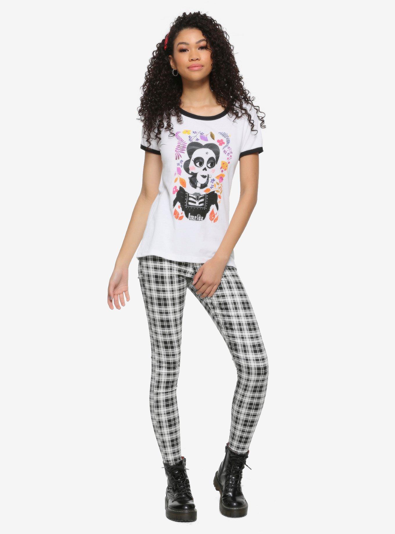 Disney Pixar Coco Imelda Girls Ringer T-Shirt, MULTI, alternate
