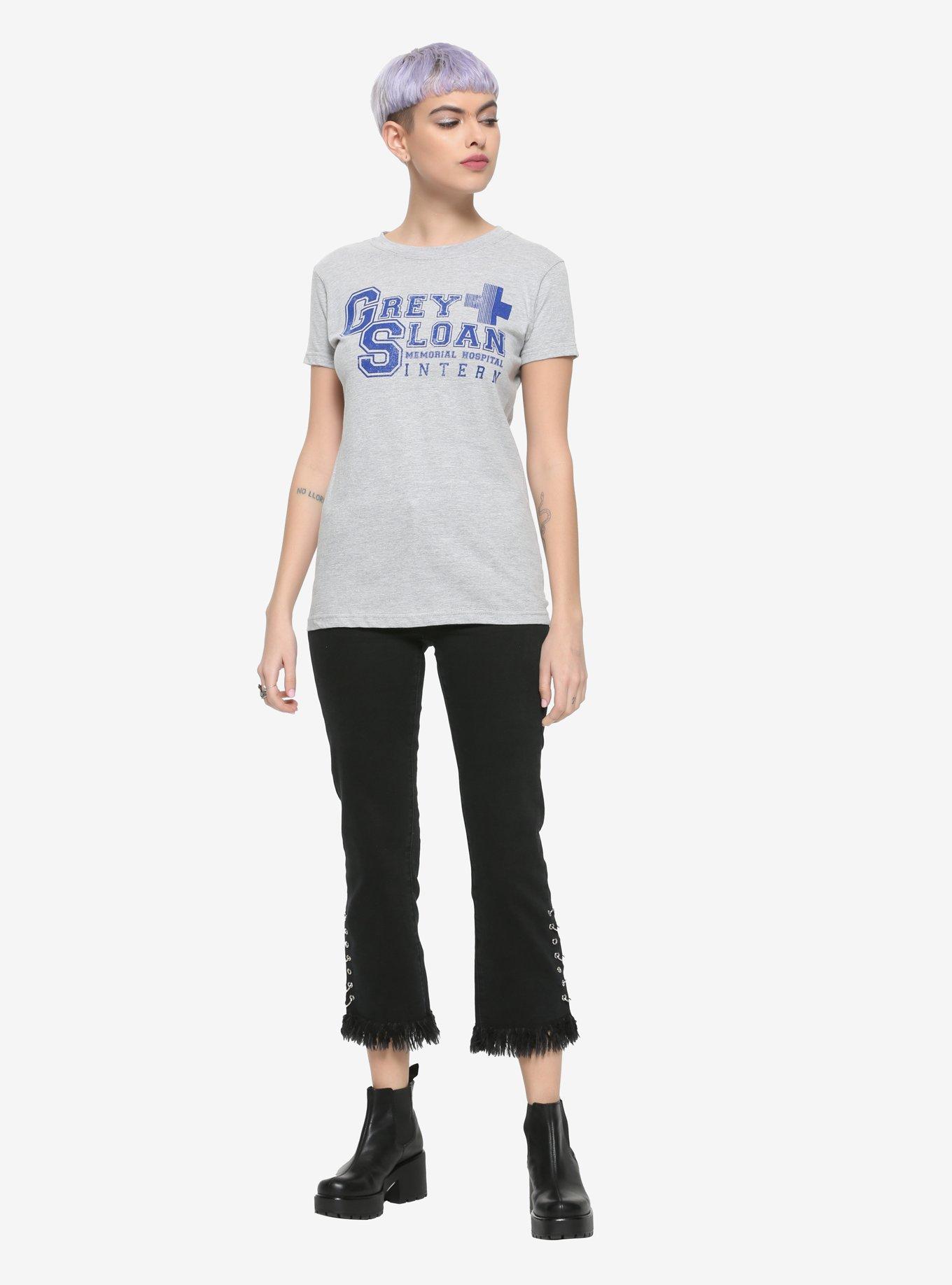 Grey's Anatomy Grey Sloan Memorial Hospital Intern Girls T-Shirt, MULTI, alternate