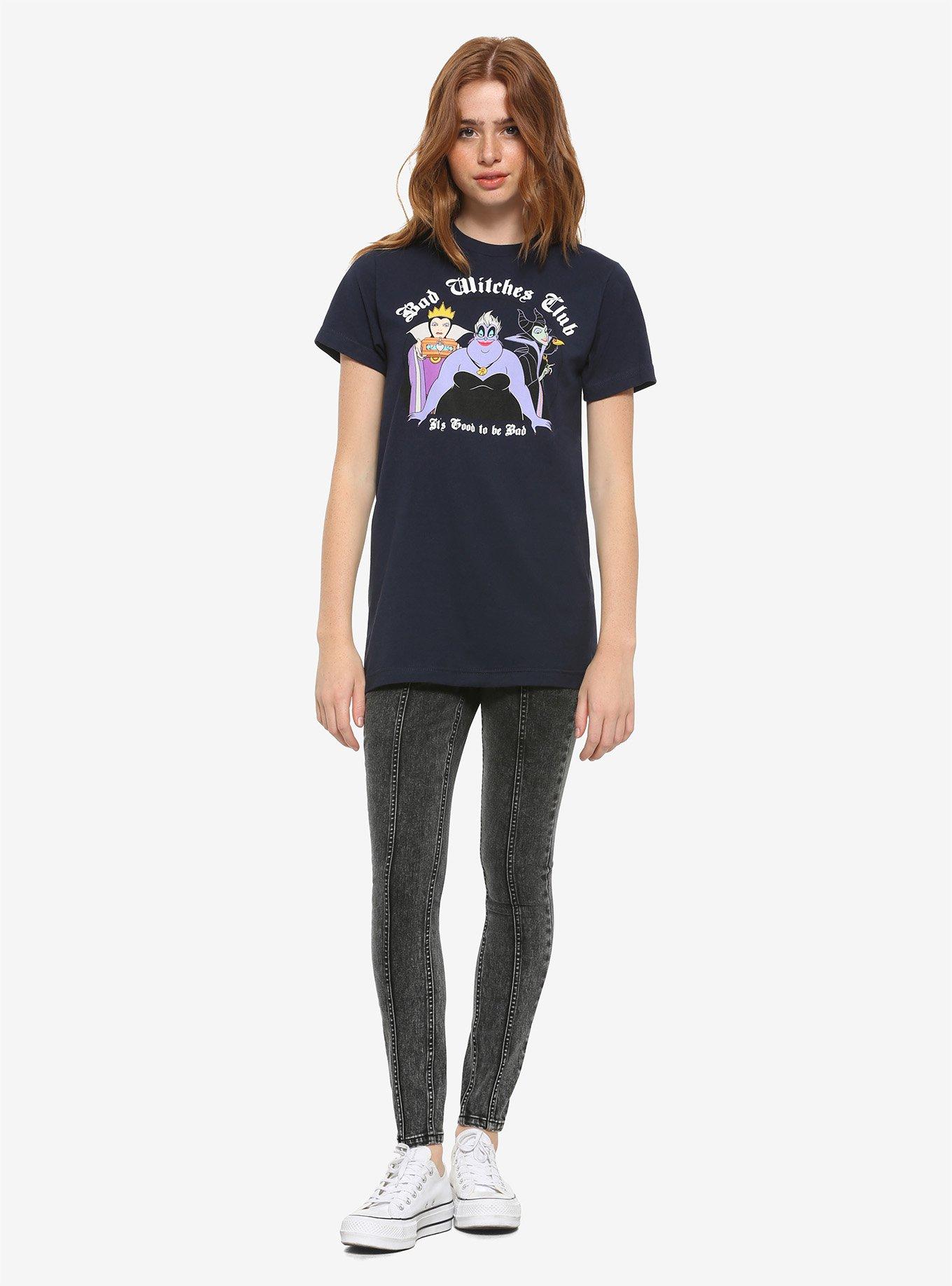 Disney Villains Bad Witch Club Girls T-Shirt, MULTI, alternate