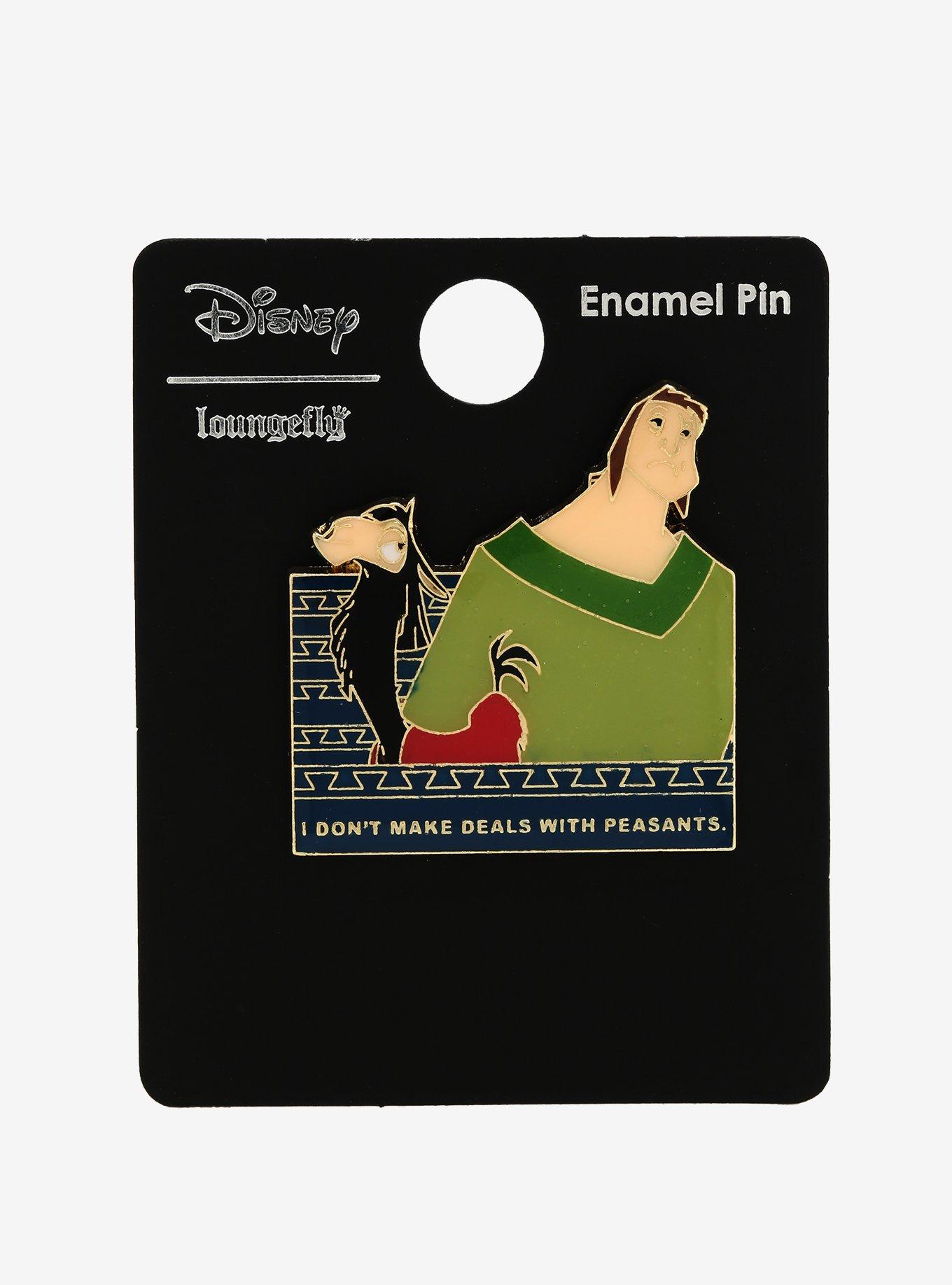 Loungefly Disney The Emperor's New Groove Deals with Peasants Enamel Pin - BoxLunch Exclusive, , alternate