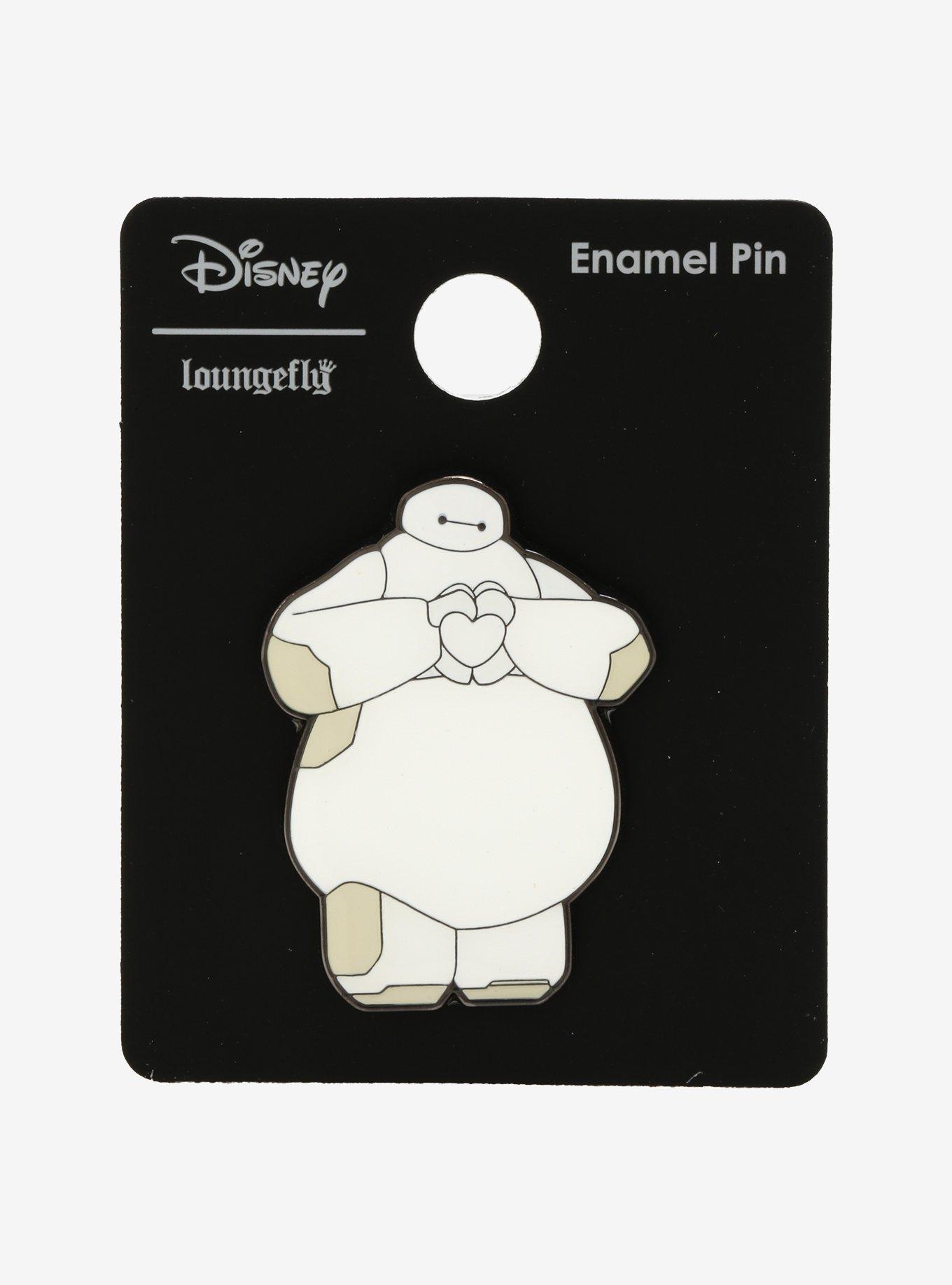 Loungefly Disney Big Hero 6 Baymax Heart Hands Enamel Pin - BoxLunch Exclusive, , alternate