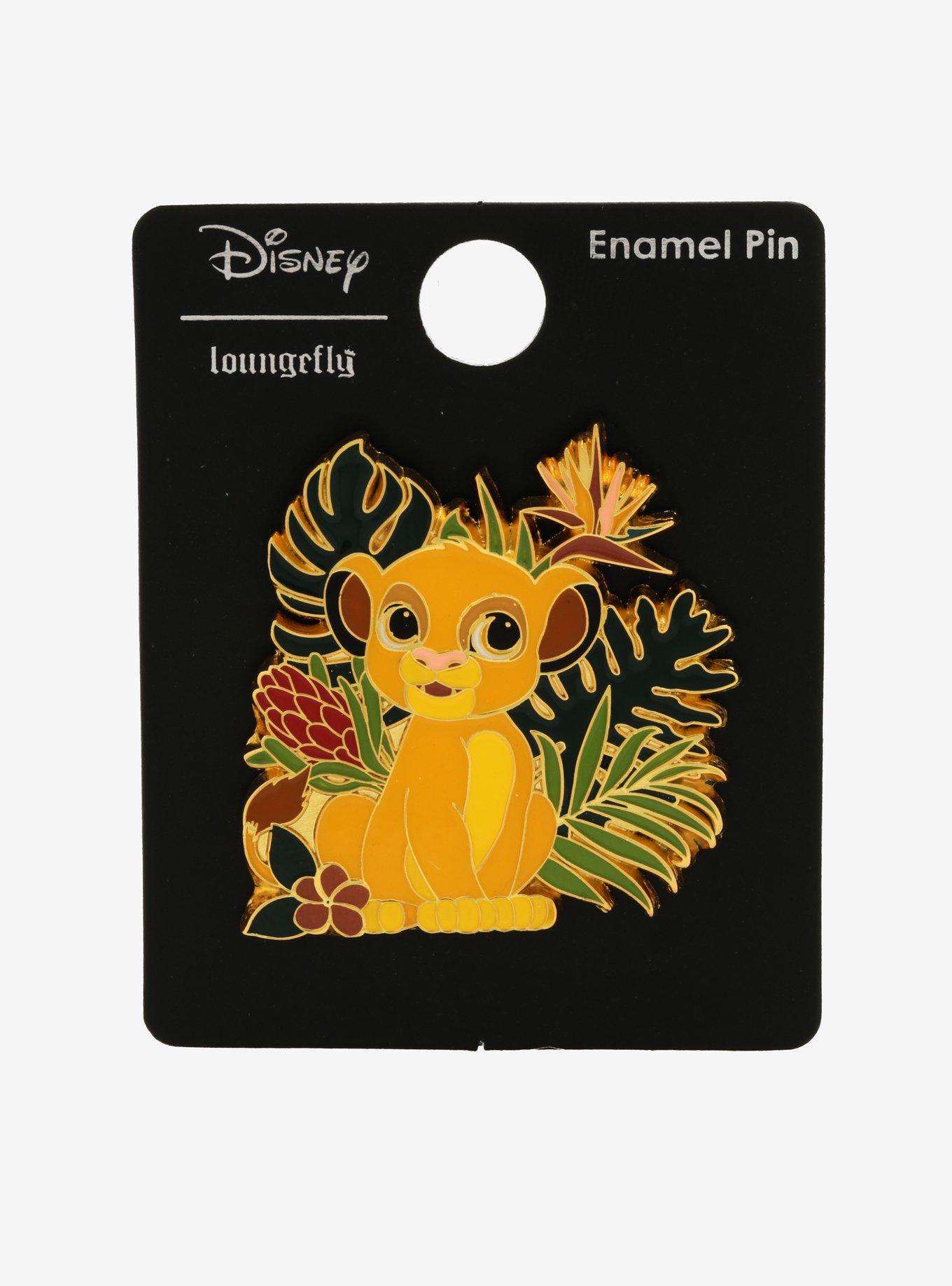 Loungefly Disney The Lion King Tropical Simba Chibi Enamel Pin - BoxLunch Exclusive, , alternate