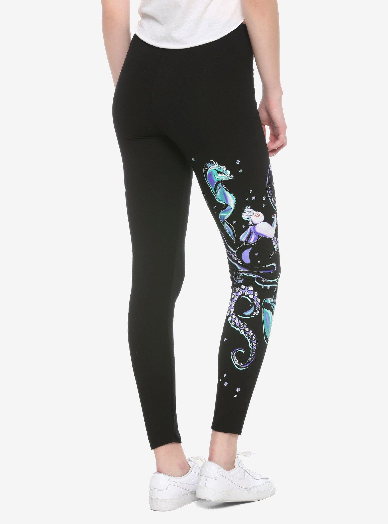 Disney The Little Mermaid Ursula & Eels Leggings, MULTI, alternate