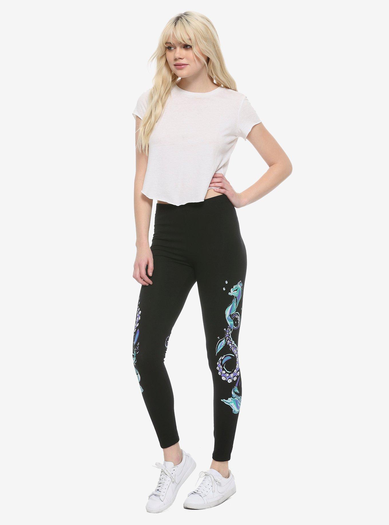 Disney The Little Mermaid Ursula & Eels Leggings, MULTI, alternate