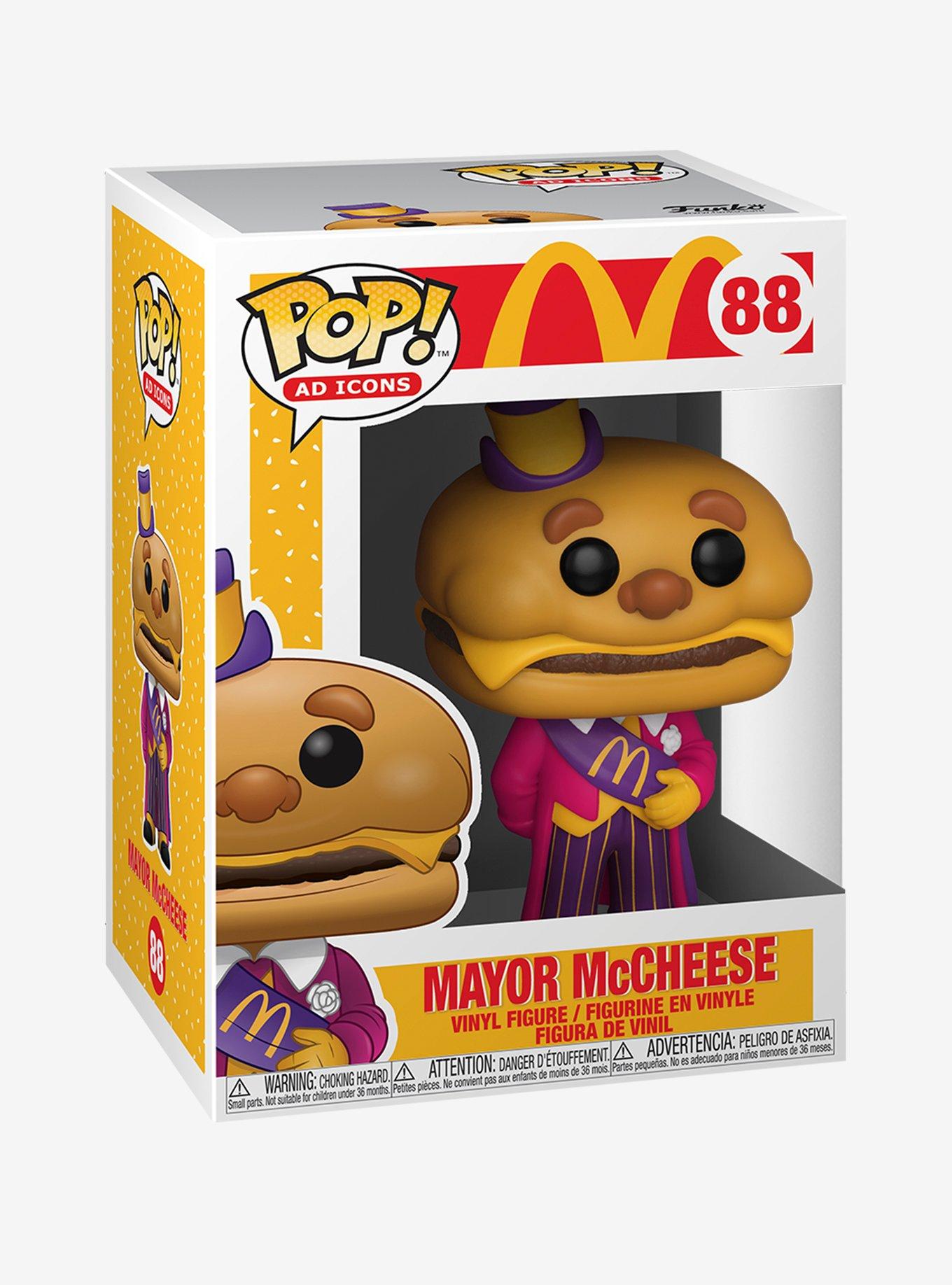 Funko McDonald's Pop! Ad Icons Mayor McCheese Vinyl Figure, , alternate