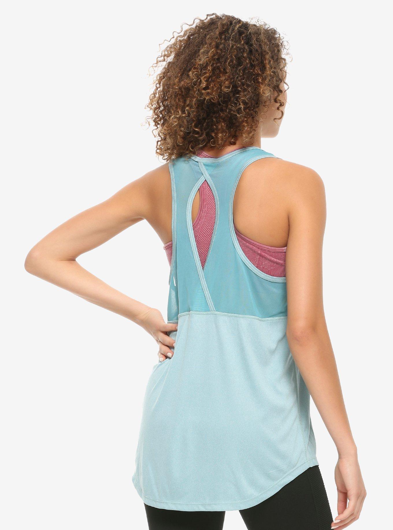Avatar: The Last Airbender Water Tribe Women's Active Tank Top - BoxLunch Exclusive, BLUE, alternate - view 2